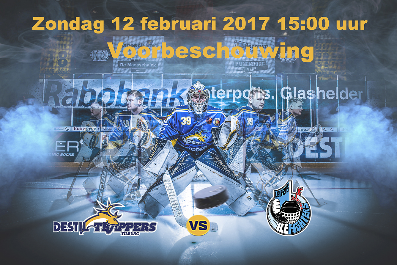 Voorbeschouwing Destil Trappers vs. Icefighters Leipzig