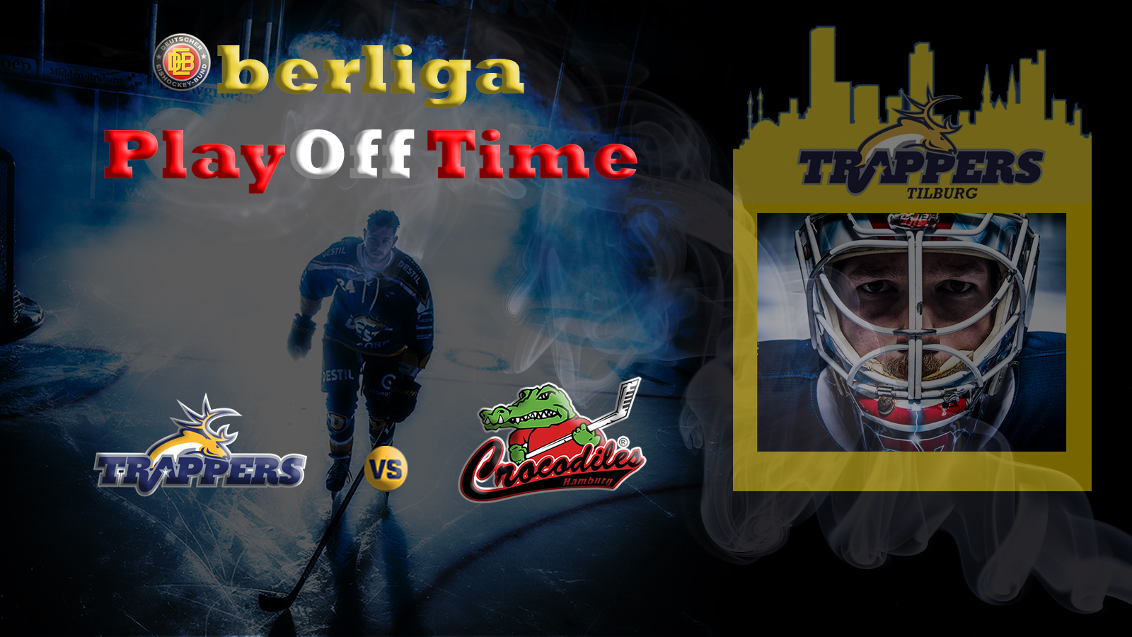 Voorbeschouwing Play-Off serie Destil Trappers vs. Crocodiles Hamburg