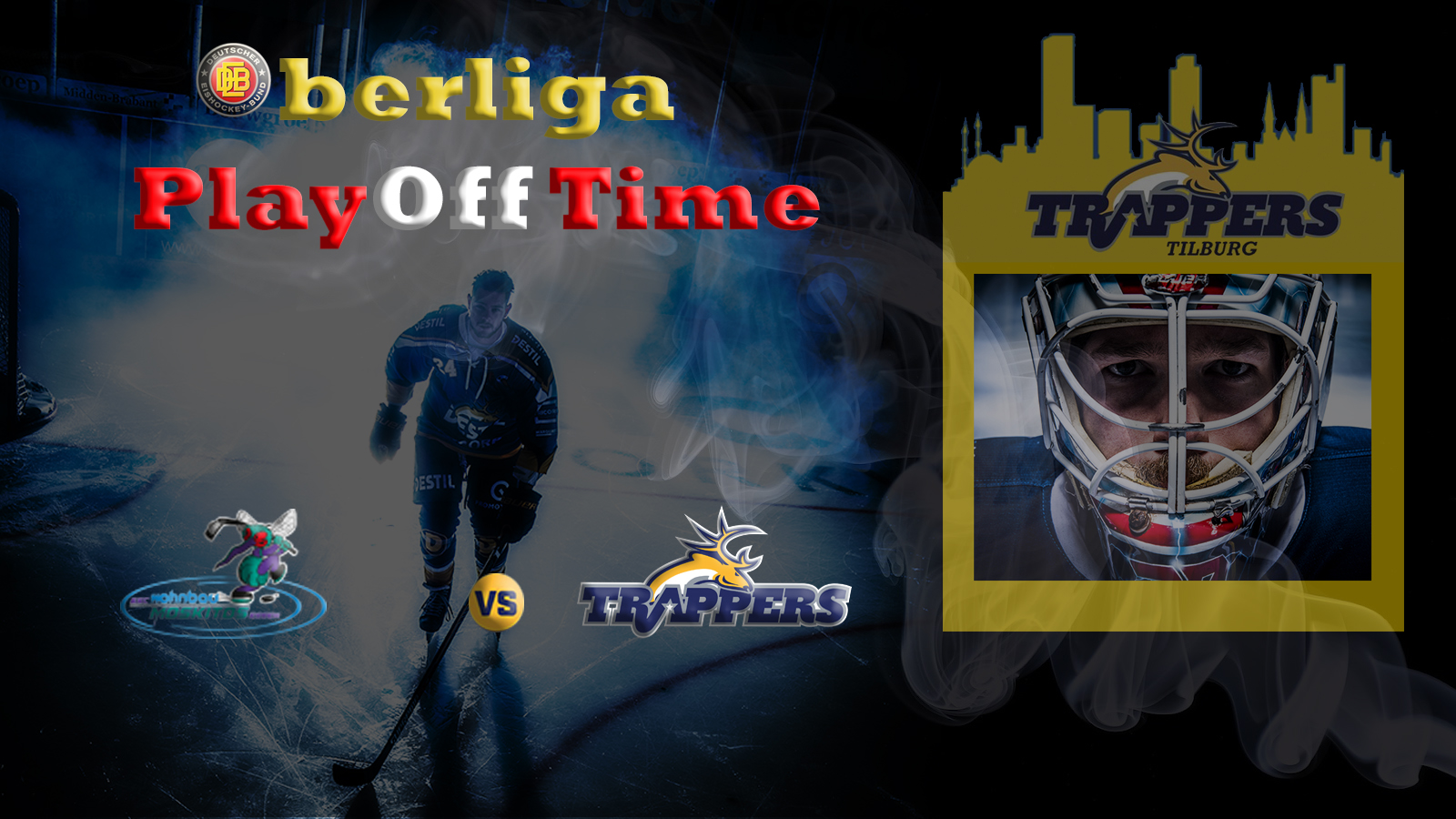 Trappers ontmoet Moskitos Essen in halve finale