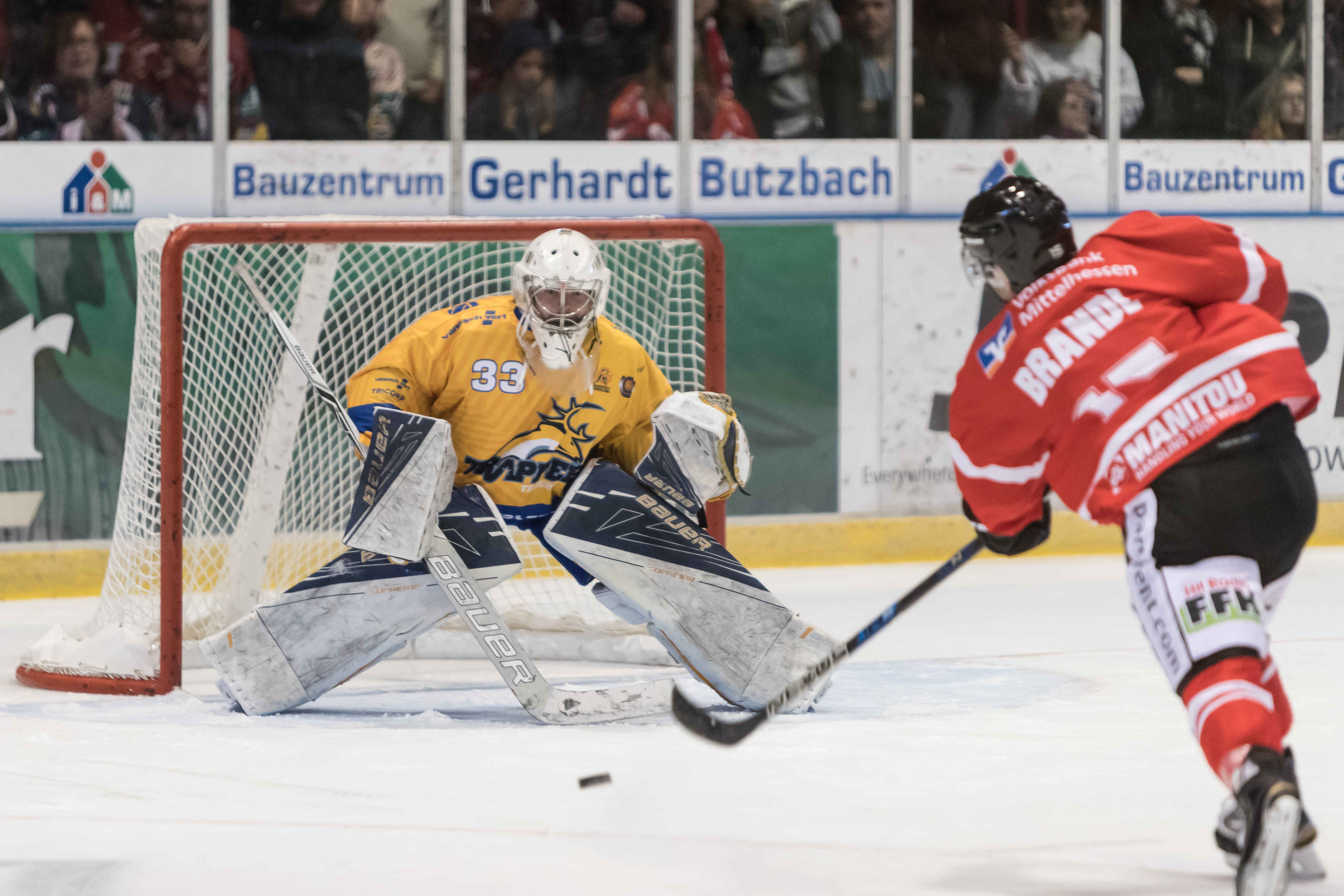 EC Bad Nauheim vs. Tilburg Trappers (2-1)