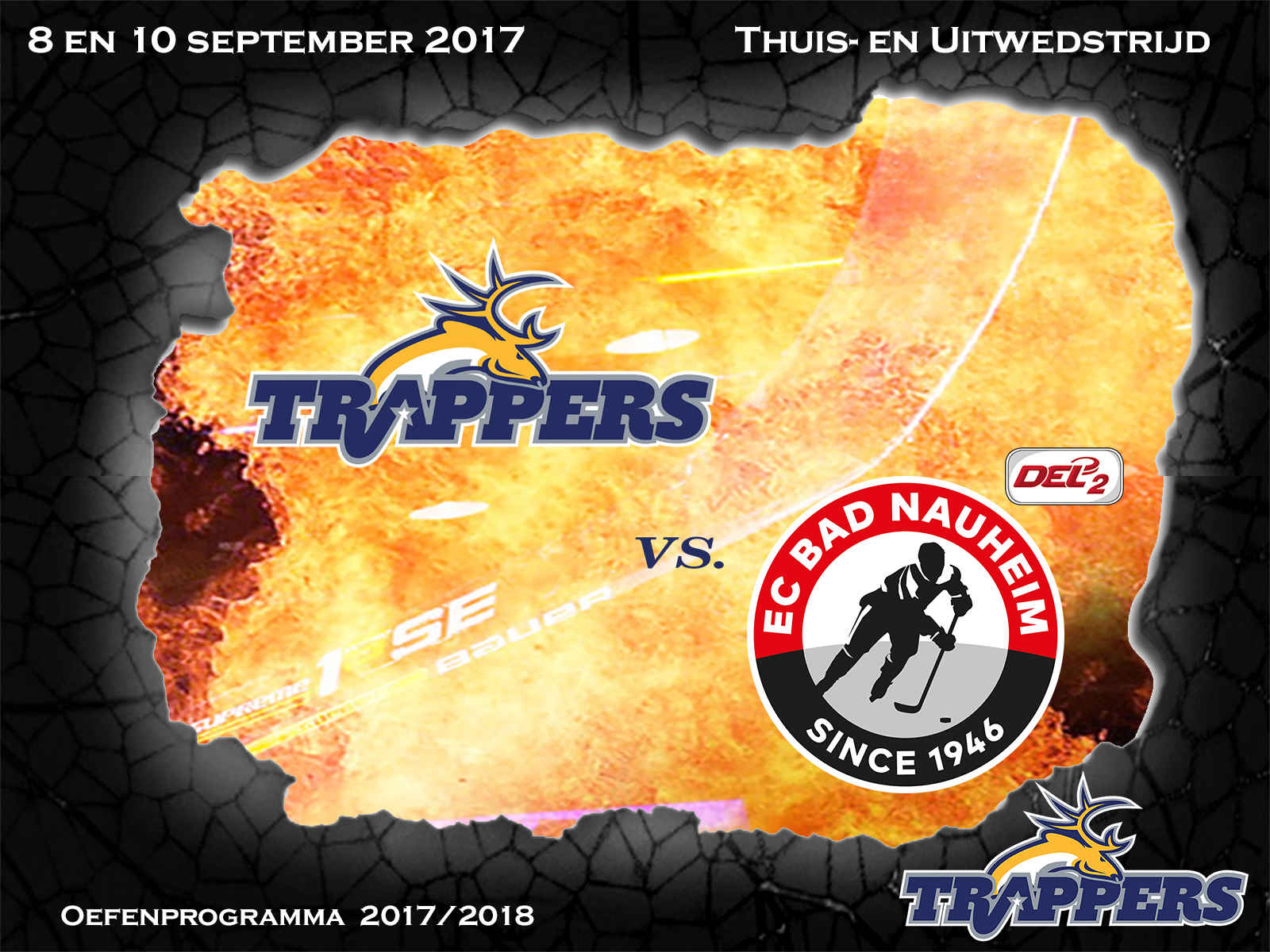 Voorbeschouwing: Tilburg Trappers vs. Bad Nauheim