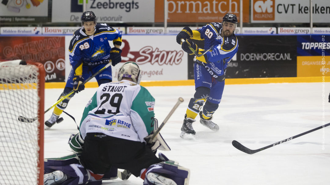 Tilburg Trappers vs Moskitos Essen (1-4)