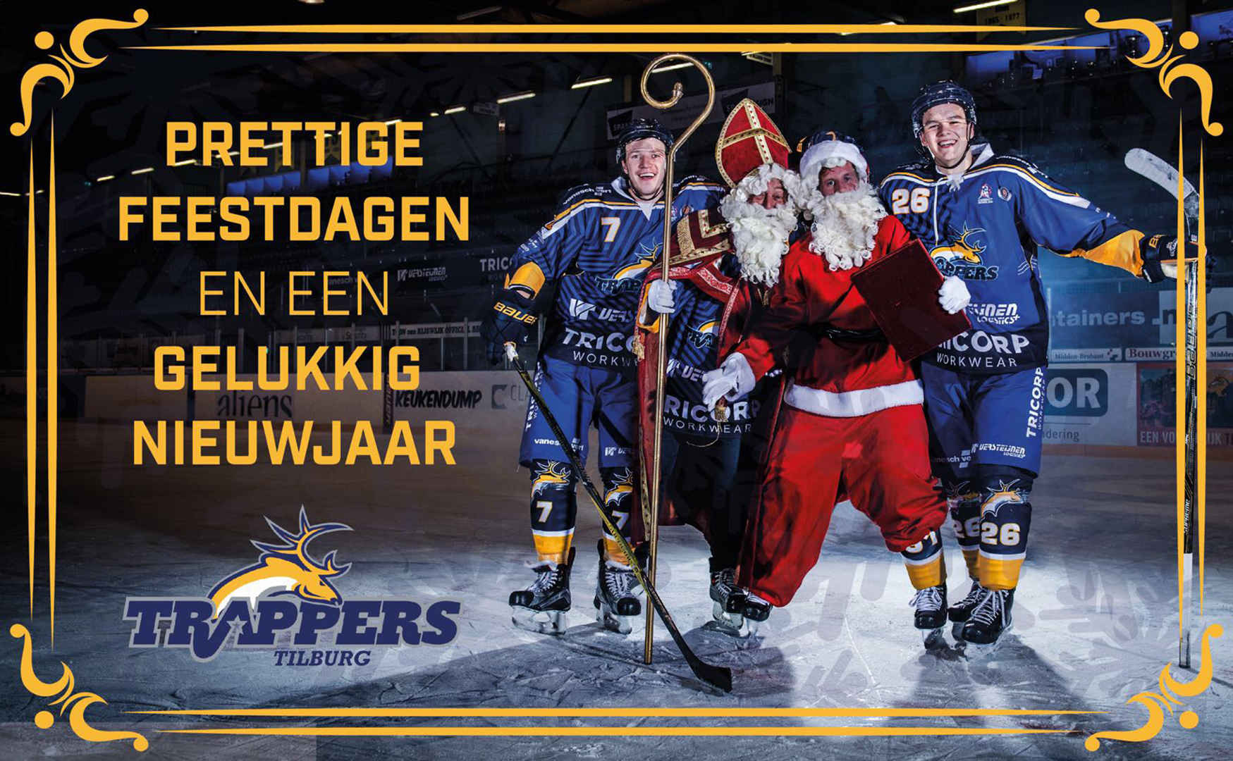 Tilburg Trappers wenst iedereen