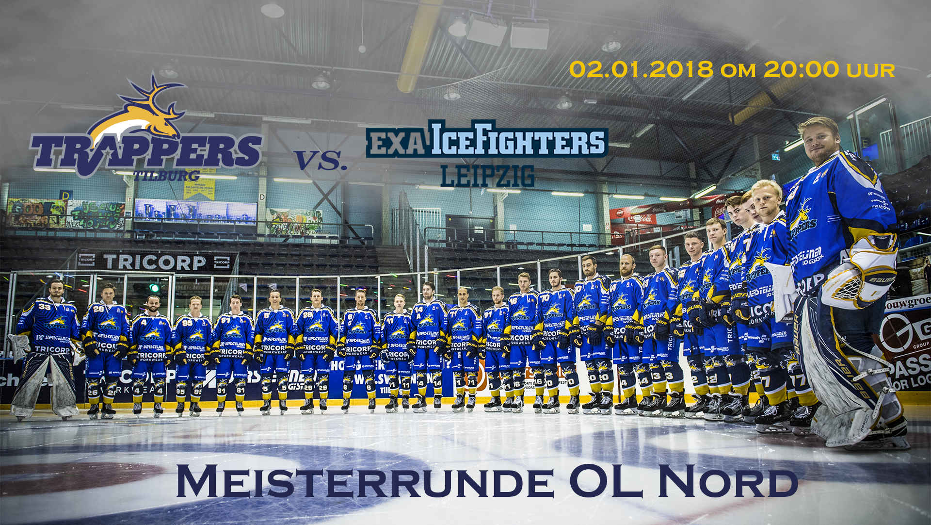 Voorbeschouwing(MR): Tilburg Trappers vs. EXA IceFighters Leipzig