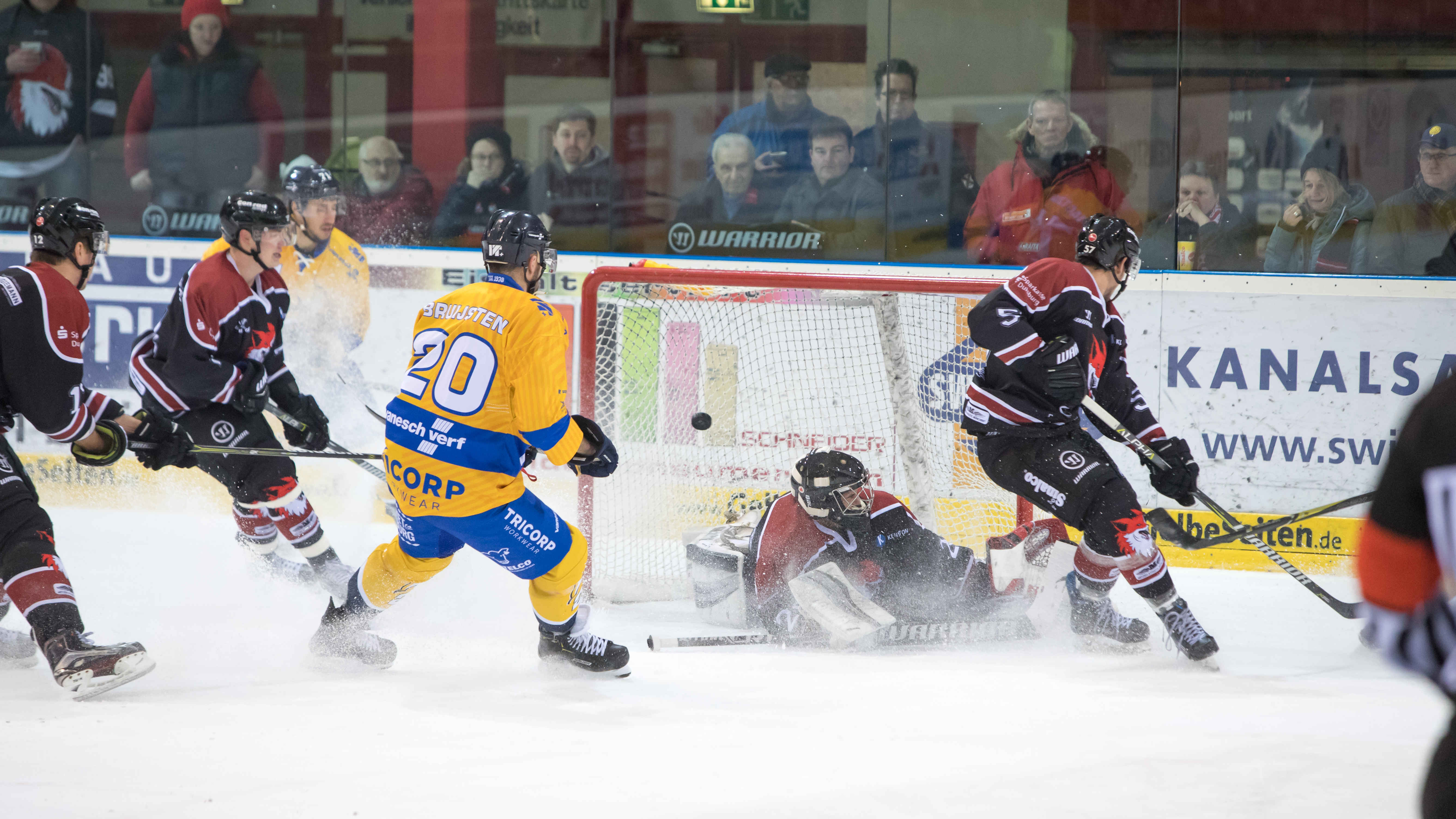 Füchse Duisburg vs. Tilburg Trappers (5-7)