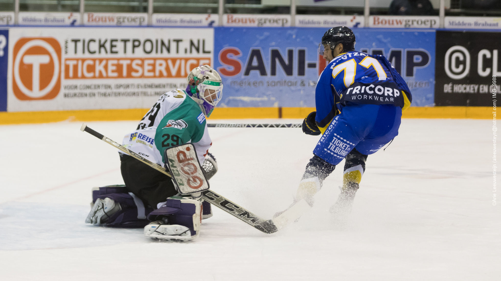 Tilburg Trappers vs. ESC Wohnbau Moskitos Essen (6-1)