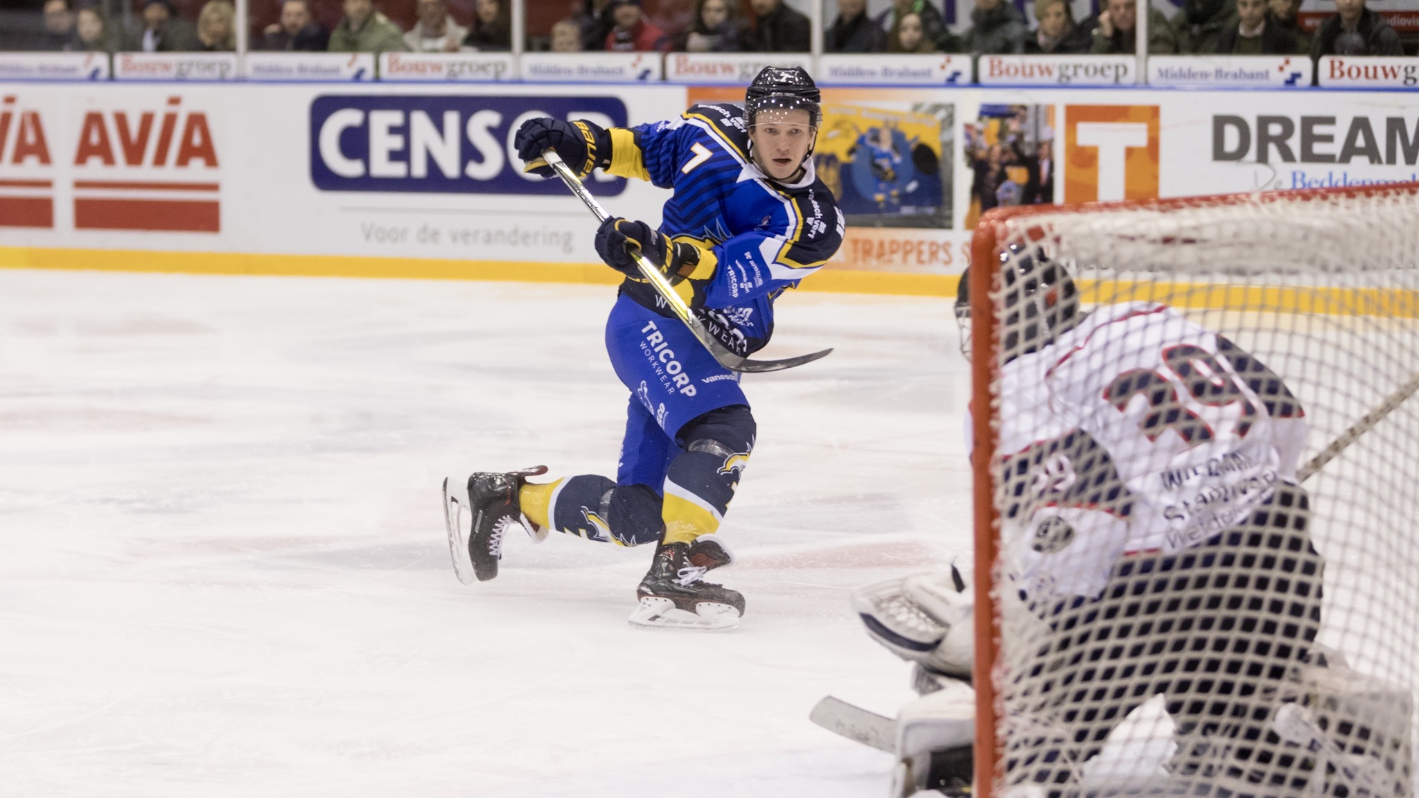 Tilburg Trappers vs. Blue Devils Weiden (5-2)