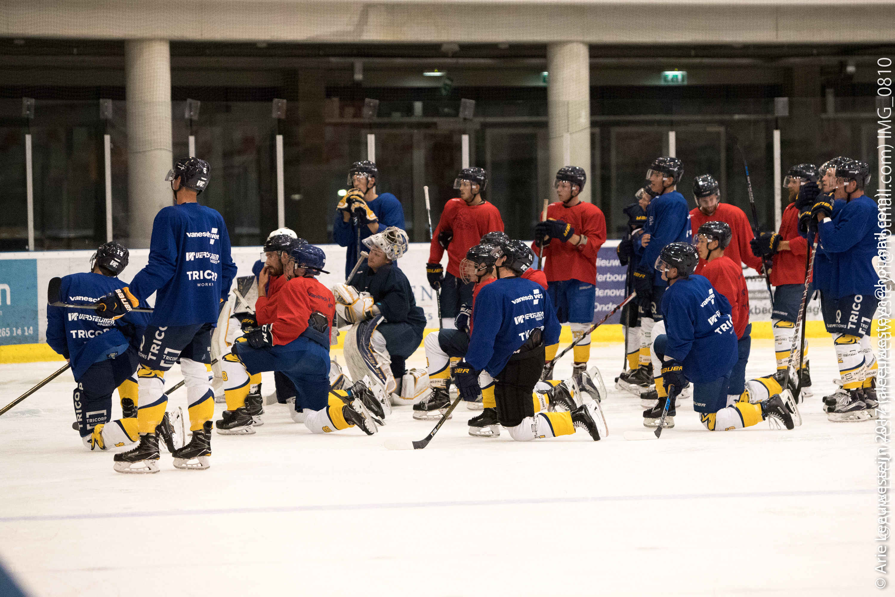 Eerste training op 16 augustus 2018