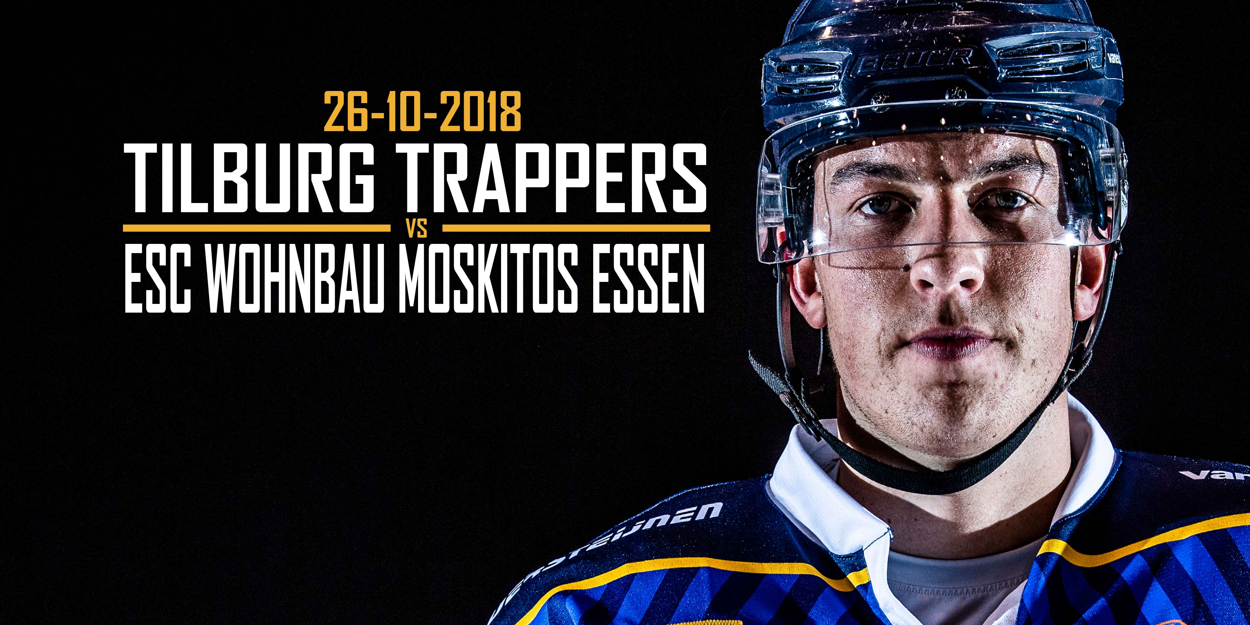 Voorbeschouwing: Tilburg Trappers vs. ESC Wohnbau Moskitos Essen