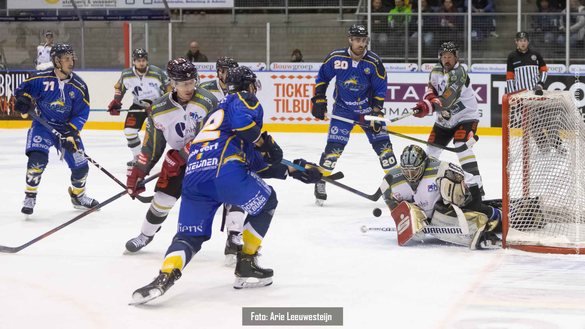 Tilburg Trappers vs. TecArt Black Dragons (6-1)