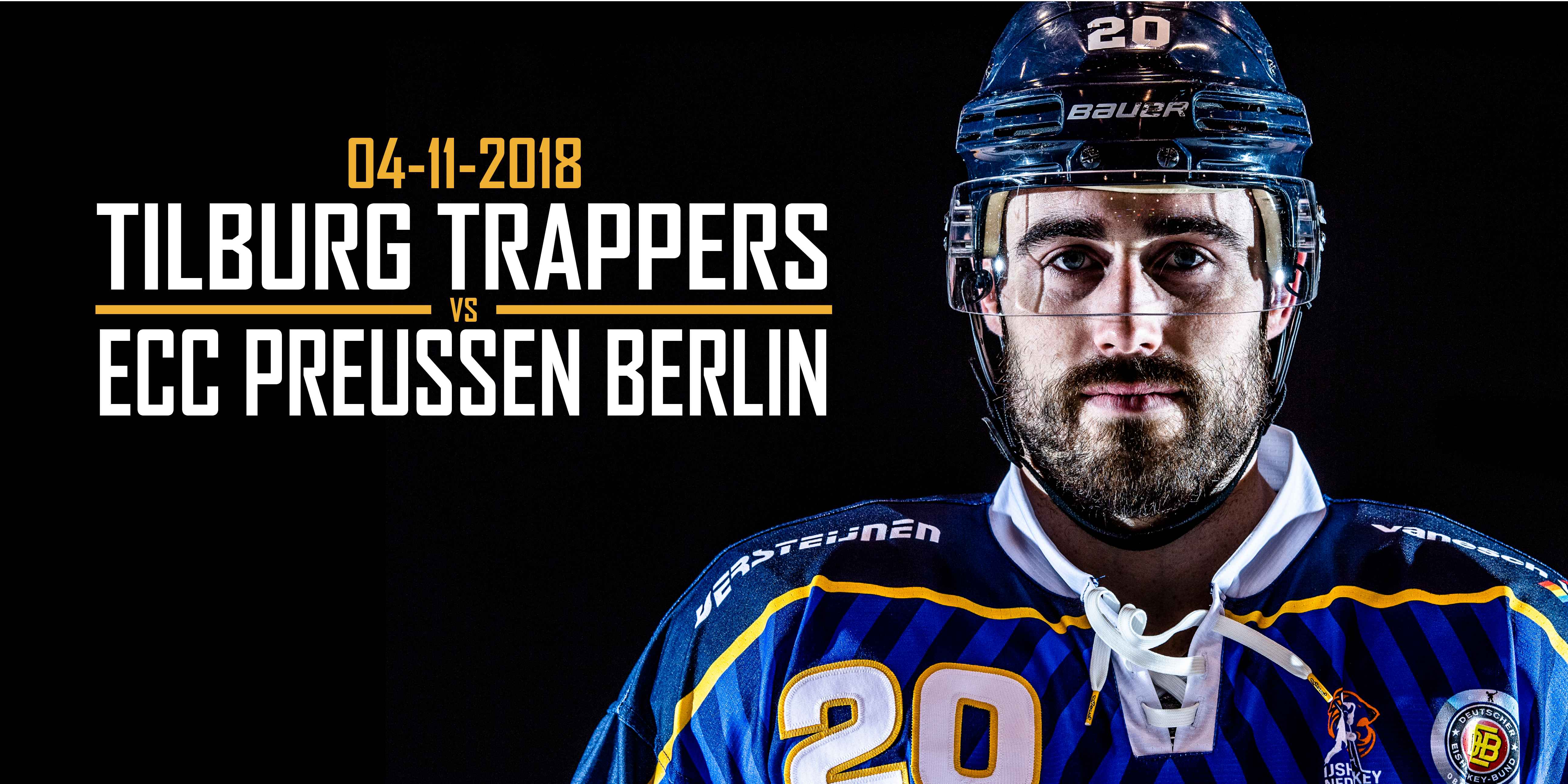 Voorbeschouwing: Tilburg Trappers vs. ECC Preussen Berlin