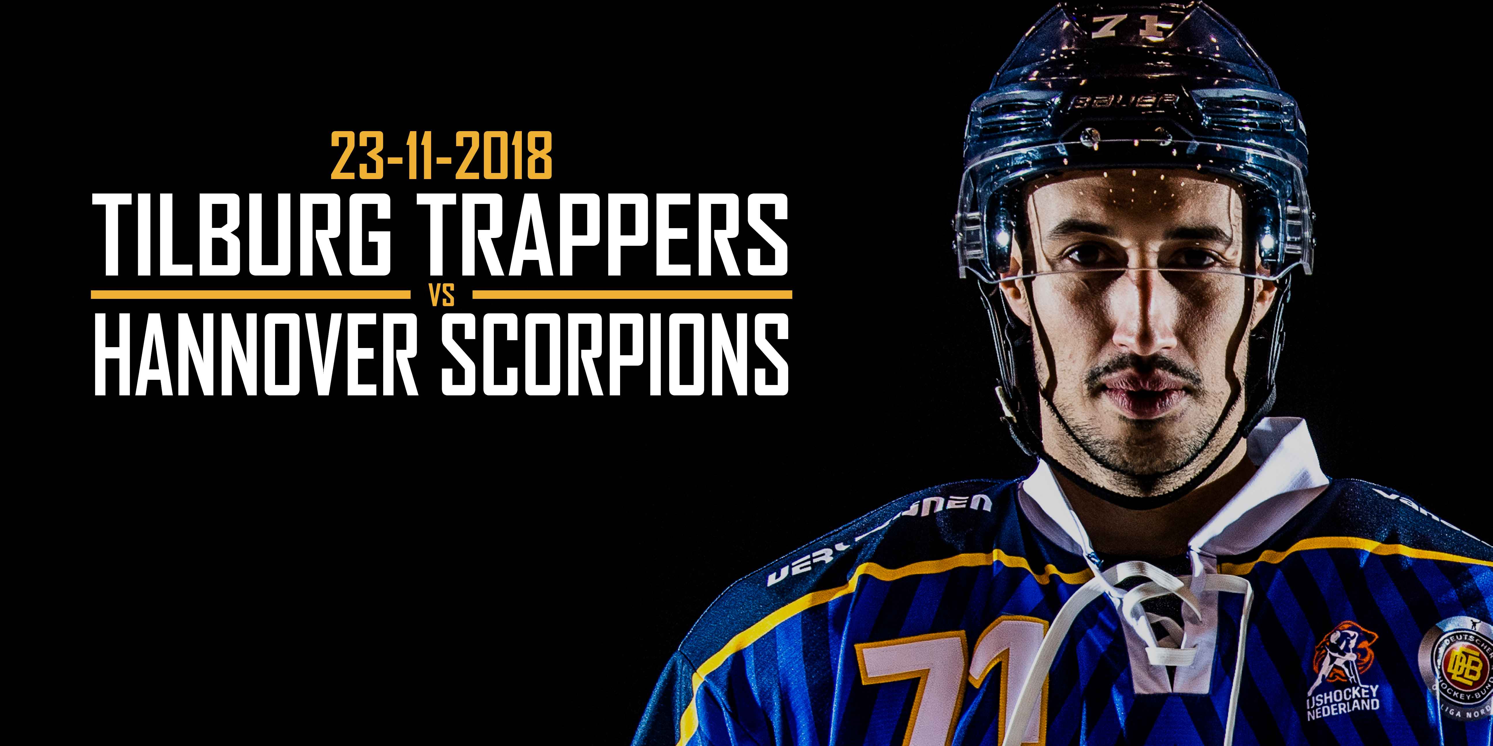 Voorbeschouwing: Tilburg Trappers vs. Hannover Scorpions
