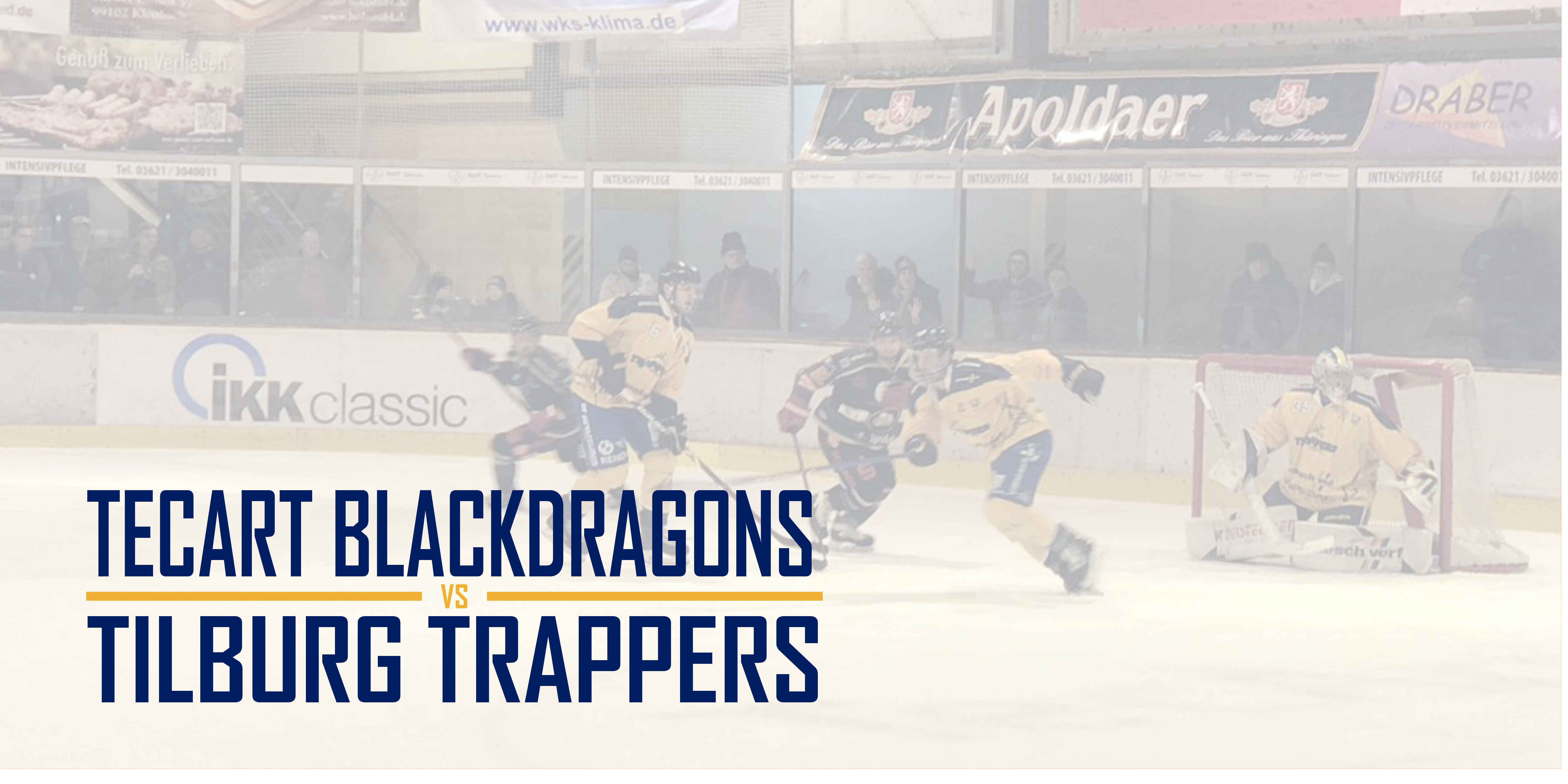 TecArt BlackDragons vs. Tilburg Trappers (1-4)