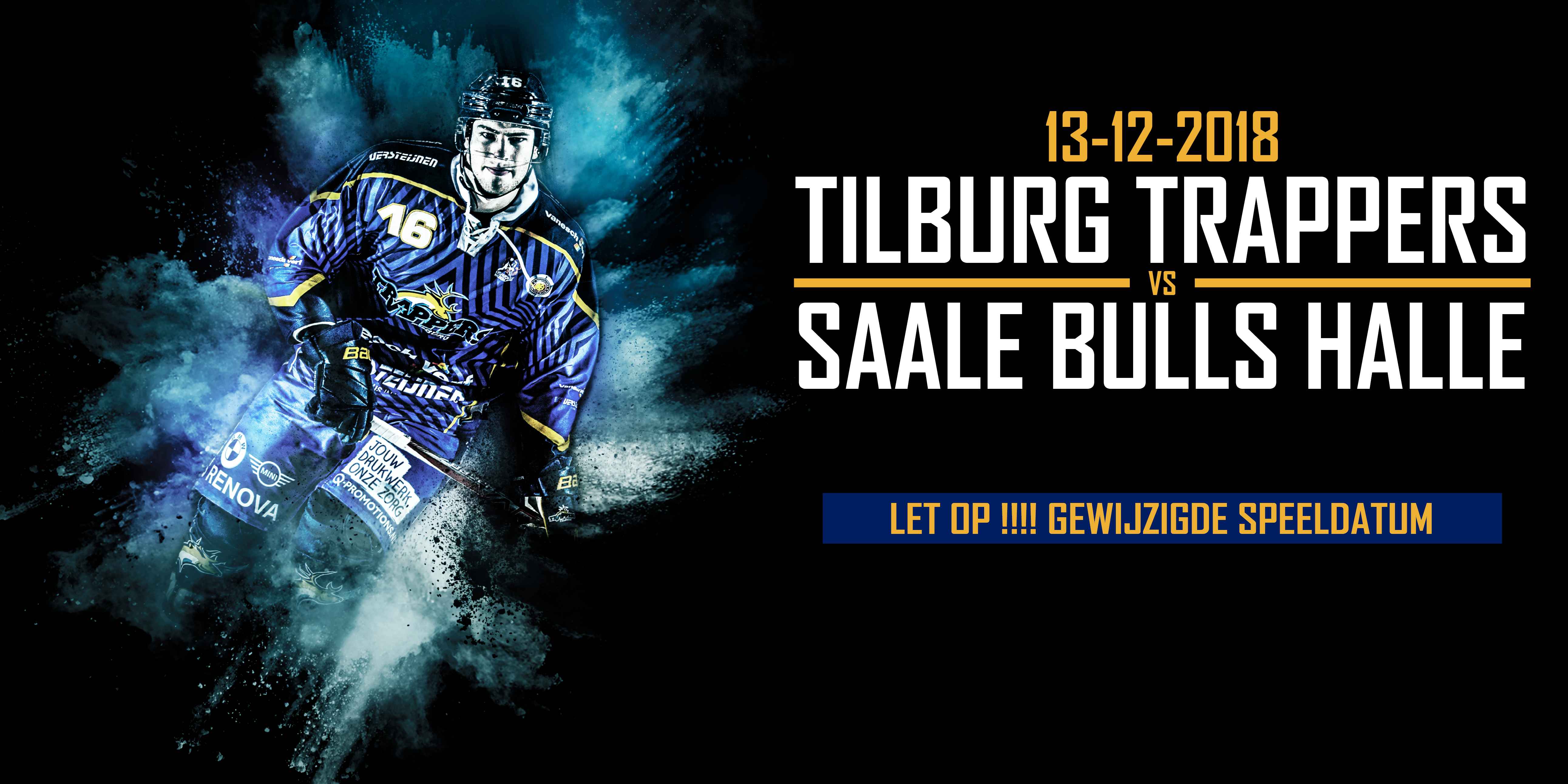 Voorbeschouwing: Tilburg Trappers vs. Saale Bulls Halle
