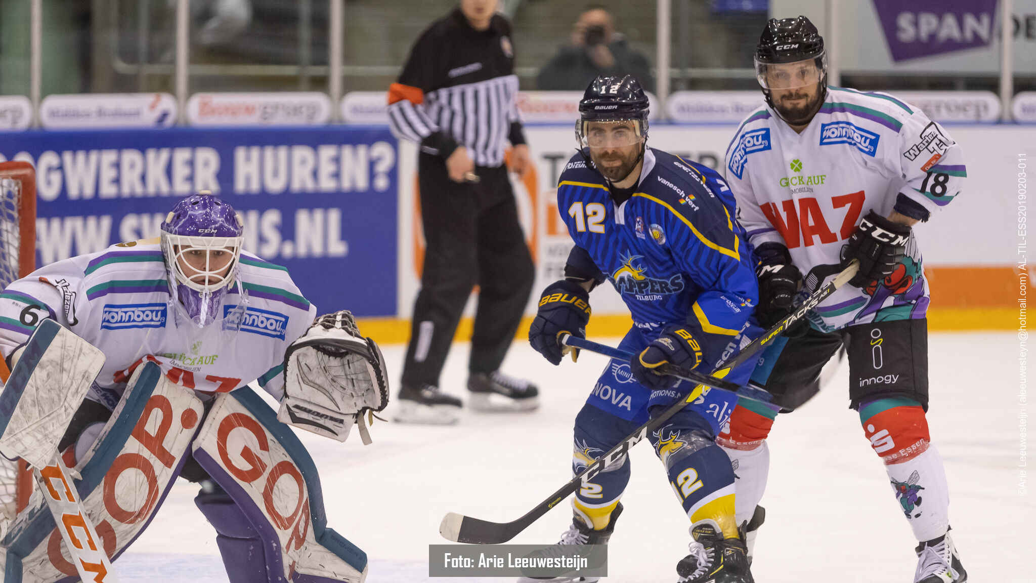 Tilburg Trappers vs. ESC Wohnbau Moskitos Essen (6-4)