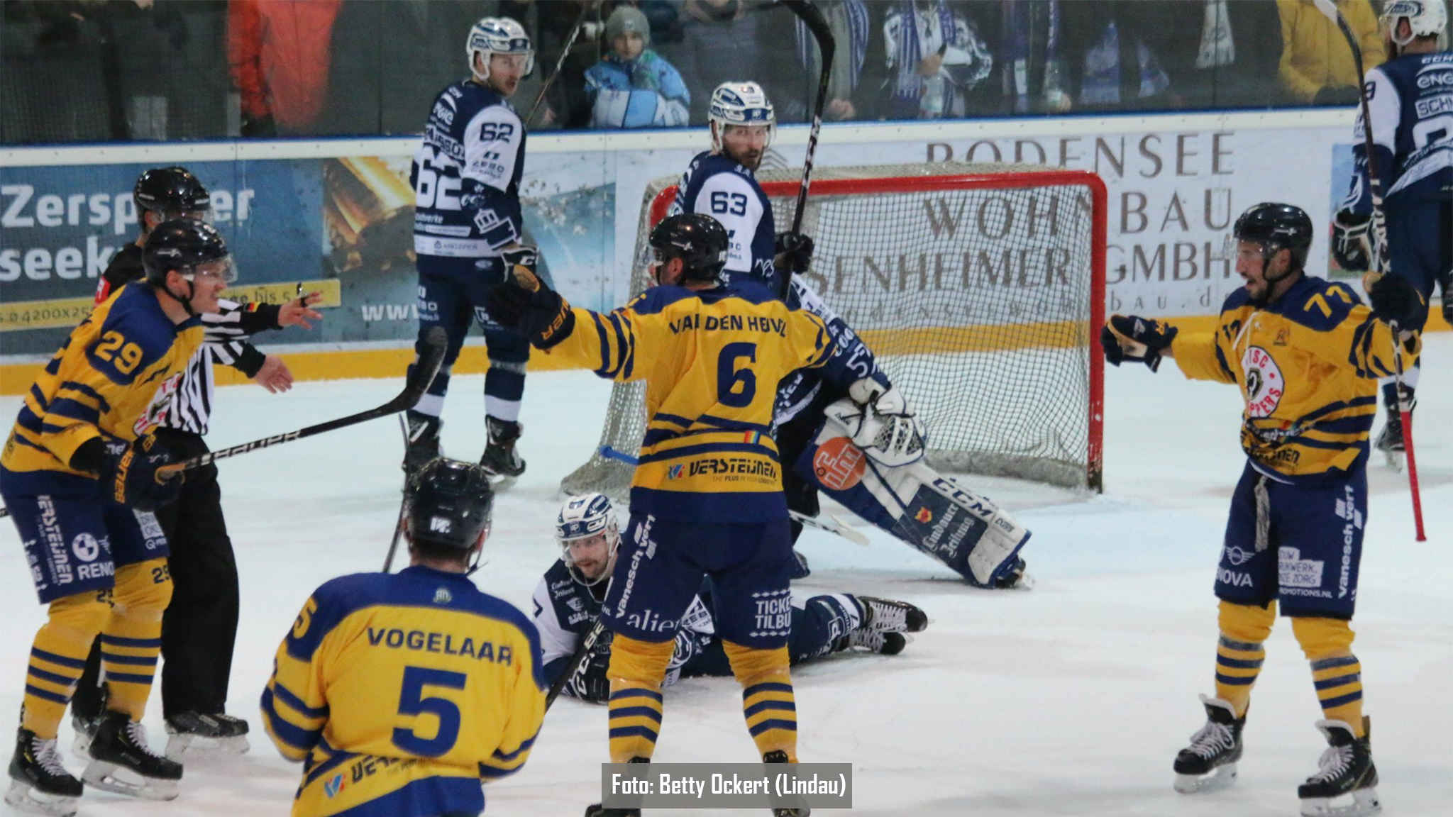 EV Lindau Islanders vs. Tilburg Trappers (2-3 OT)