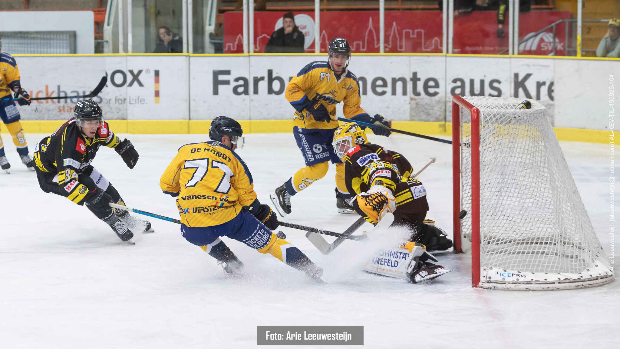 Krefelder EV 81 e.V. vs. Tilburg Trappers (2-4)