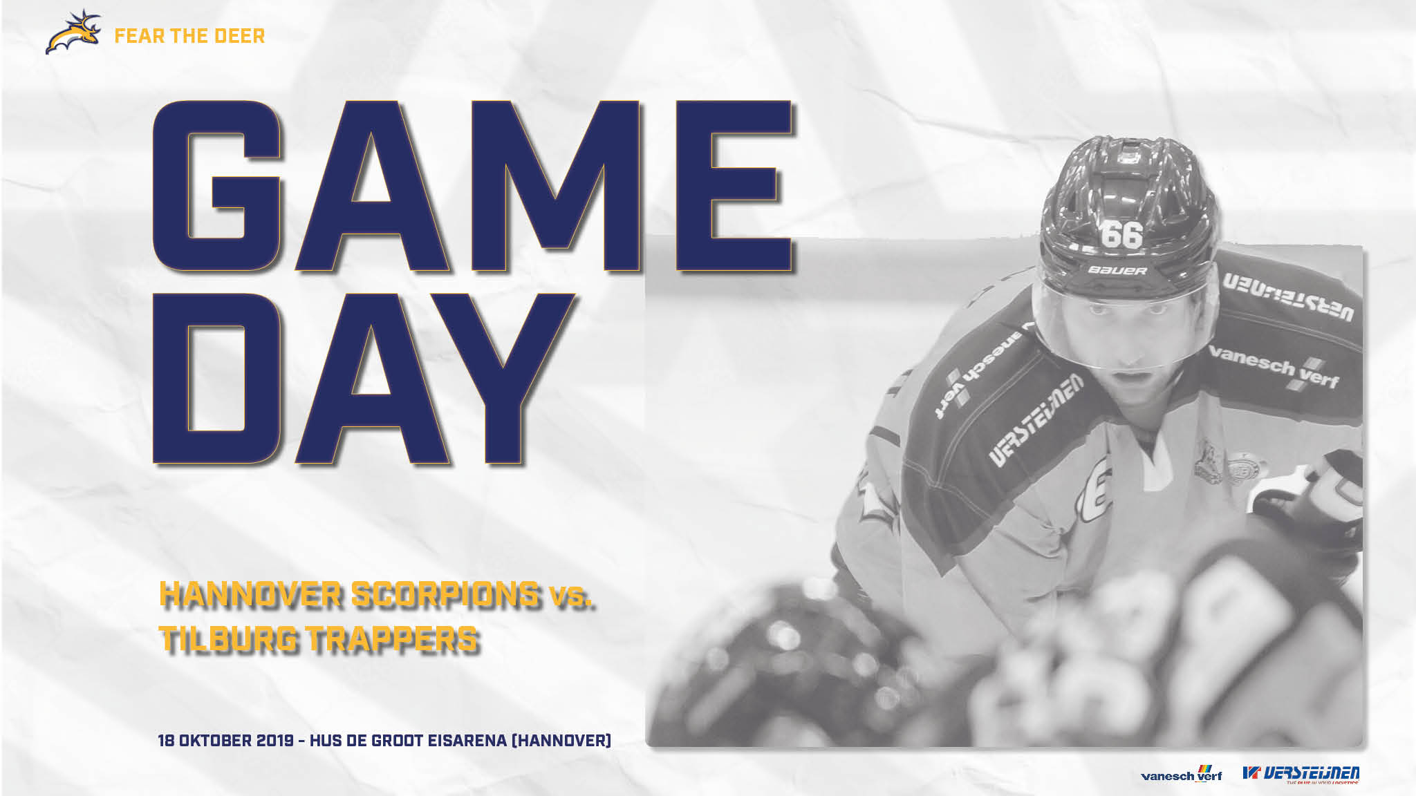GAMEDAY: Hannover Scorpions vs. Tilburg Trappers