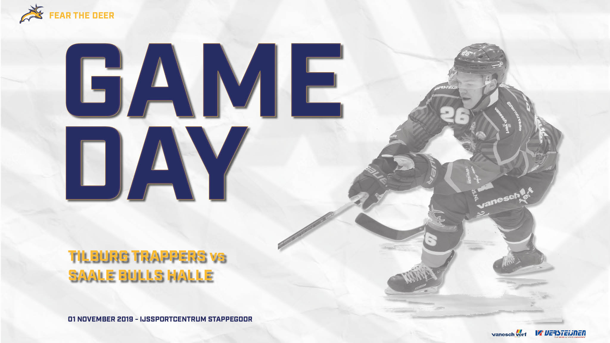 GAMEDAY: Tilburg Trappers vs. Saale Bulls Halle