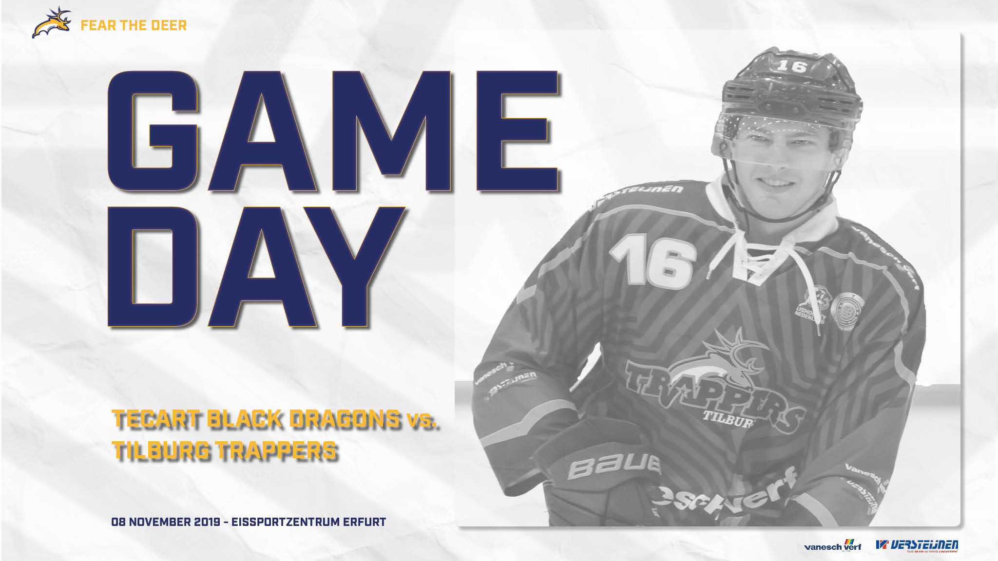 GAMEDAY: Tecart Black Dragons vs. Tilburg Trappers