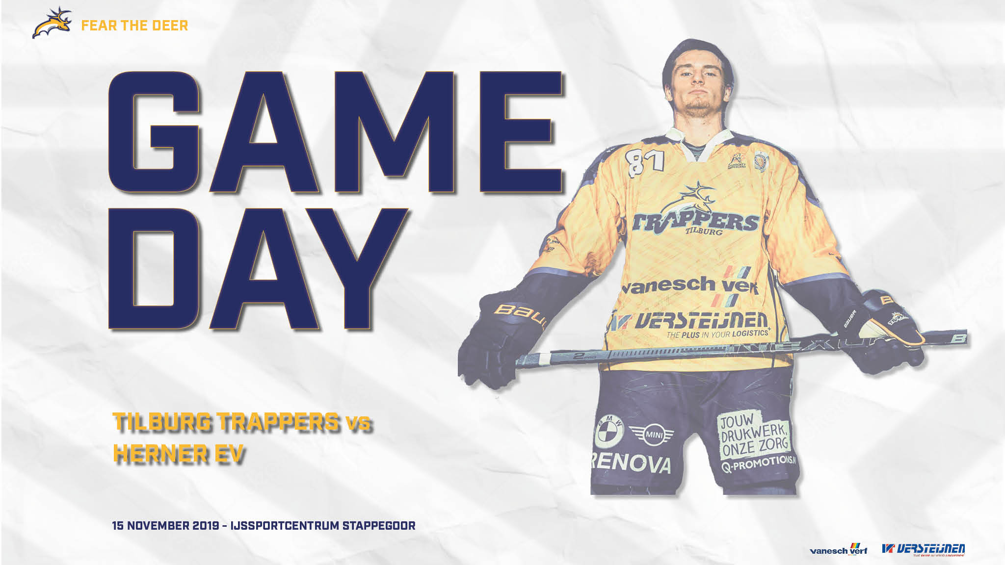 GAMEDAY: Tilburg Trappers vs. Herner EV