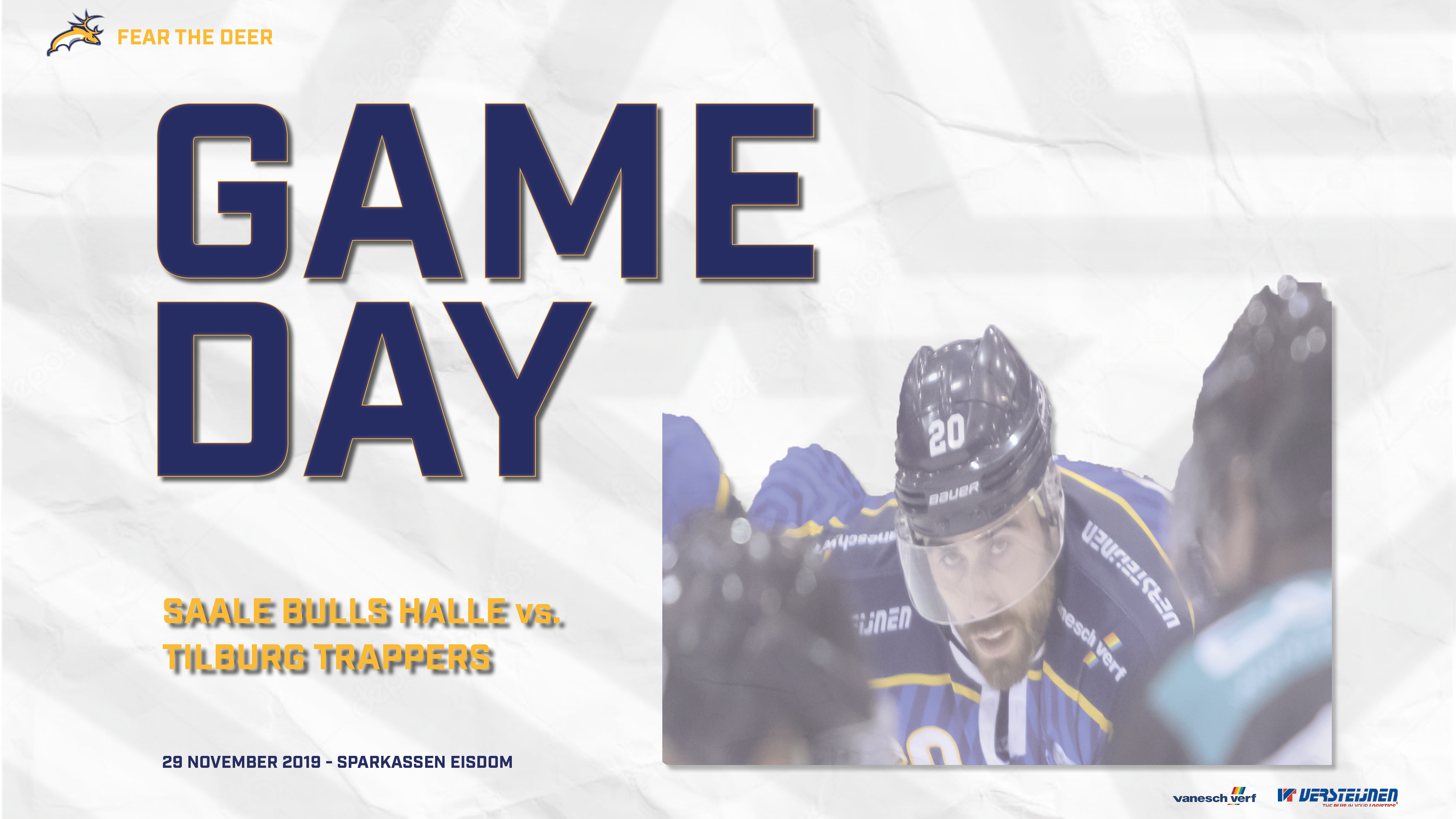 GAMEDAY: Saale Bulls Halle vs. Tilburg Trappers