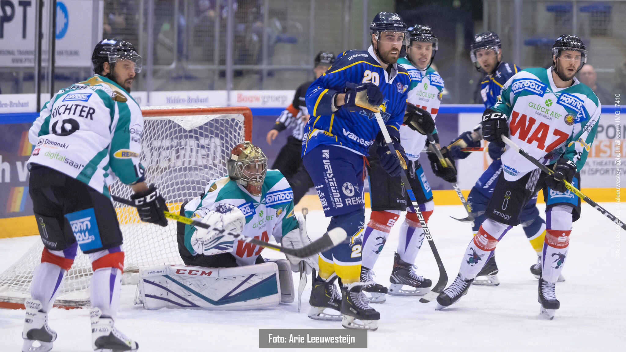 Tilburg Trappers vs. Moskitos Essen (7-4)