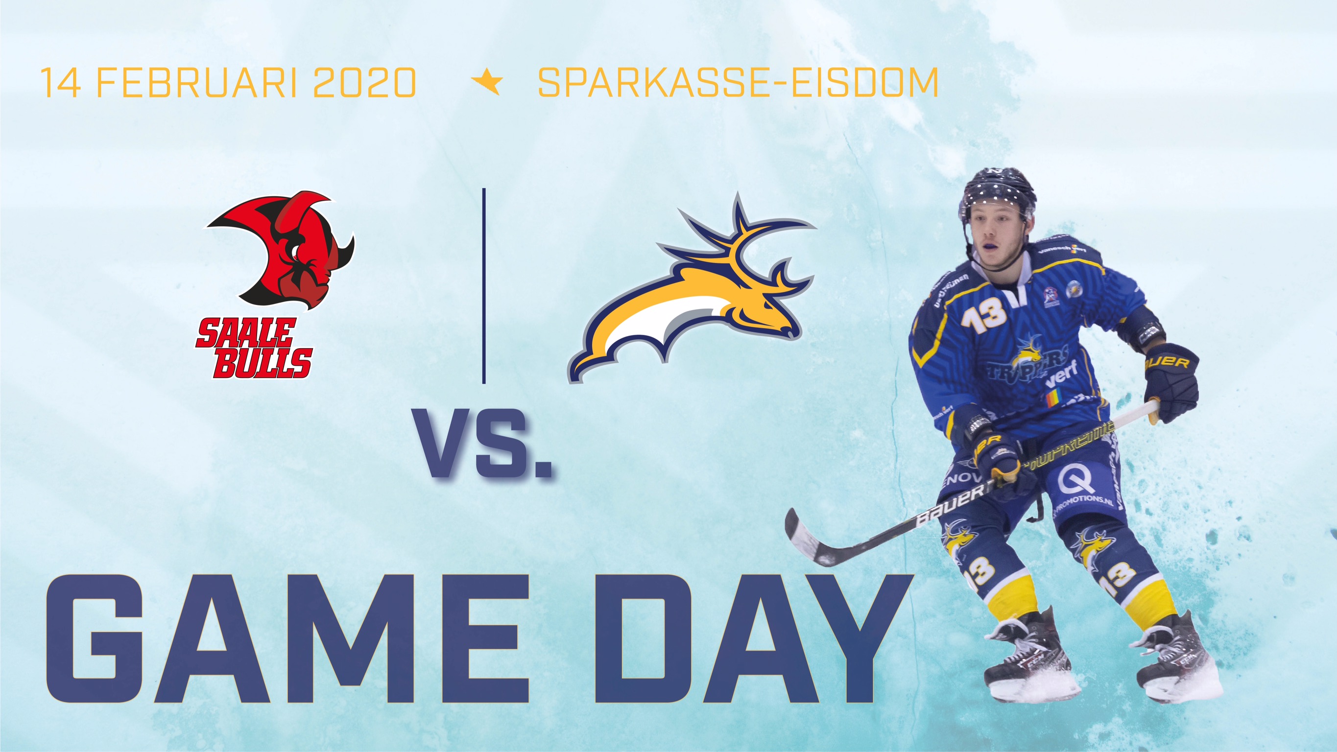 GAMEDAY: Saale Bulls Halle vs. Tilburg Trappers