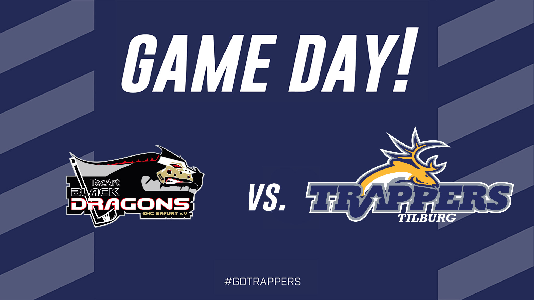 GAMEDAY: TecArt BlackDragons Erfurt vs. Tilburg Trappers