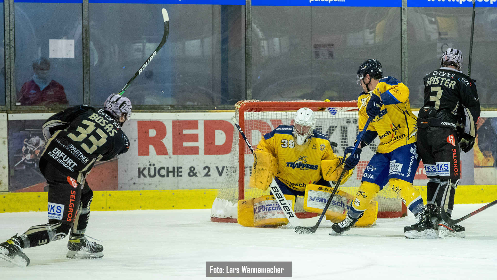 TecArt Black Dragons vs. Tilburg Trappers (3-2)