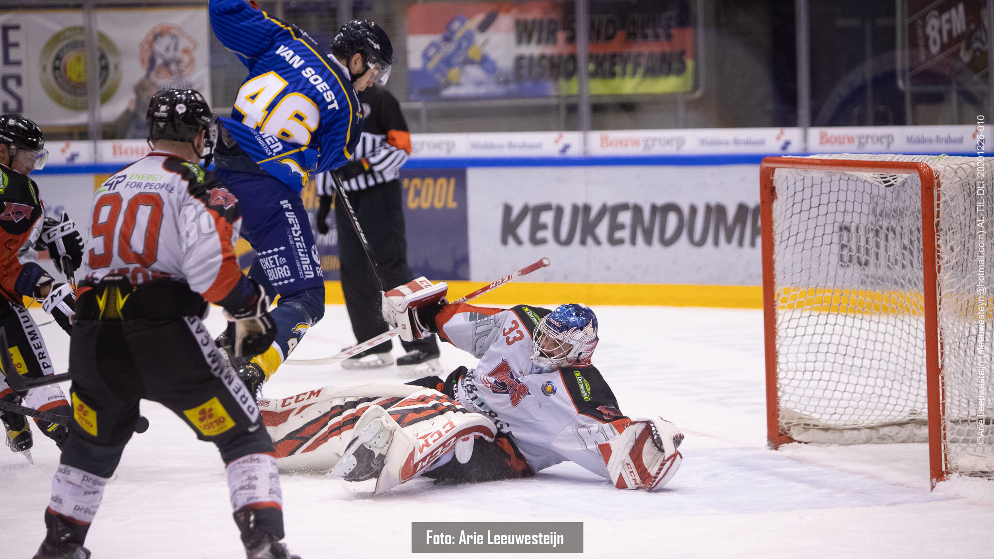 Tilburg Trappers vs. EG Diez-Limburg (7-2)