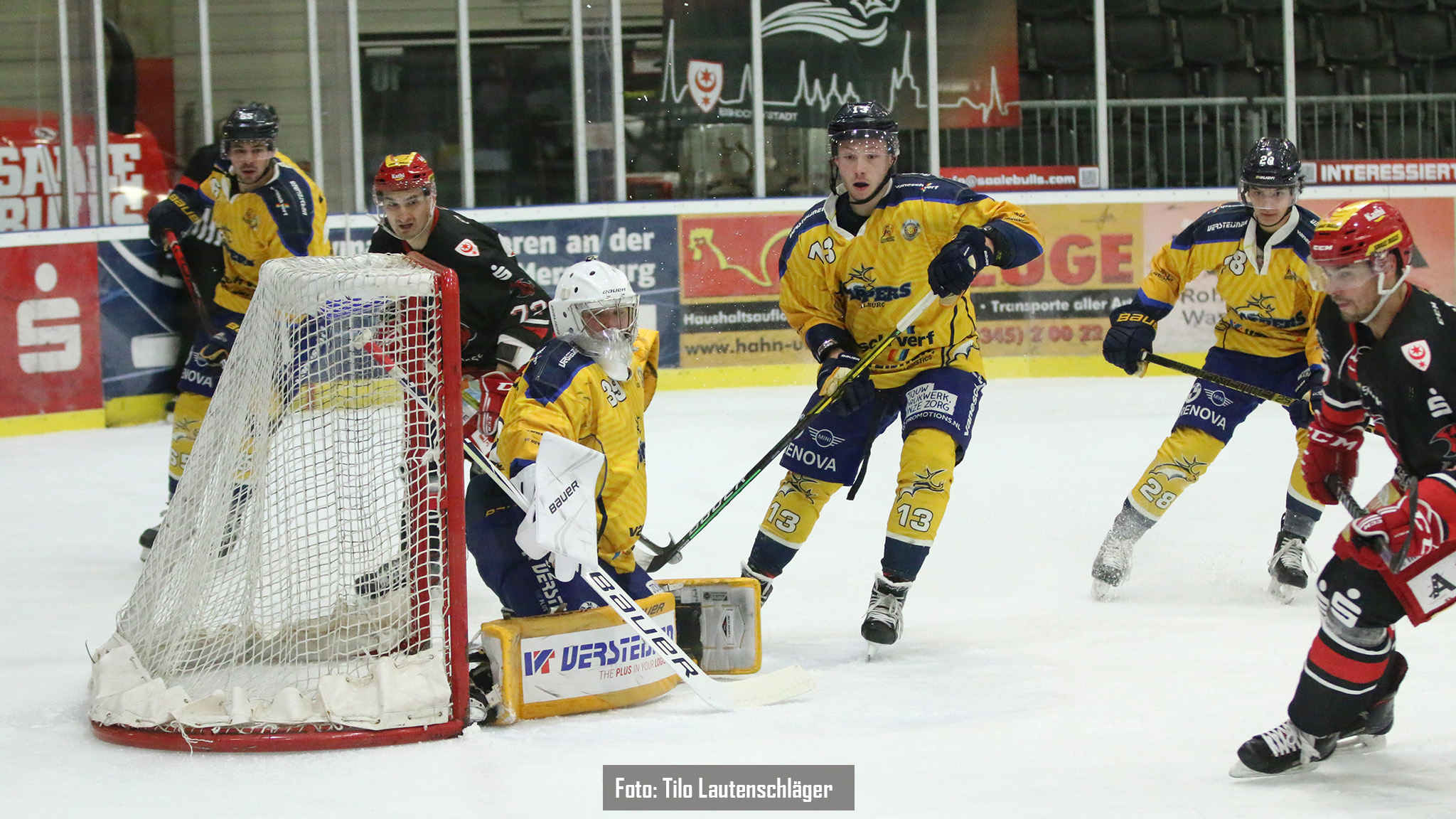 Saale Bulls Halle vs. Tilburg Trappers (2-1)