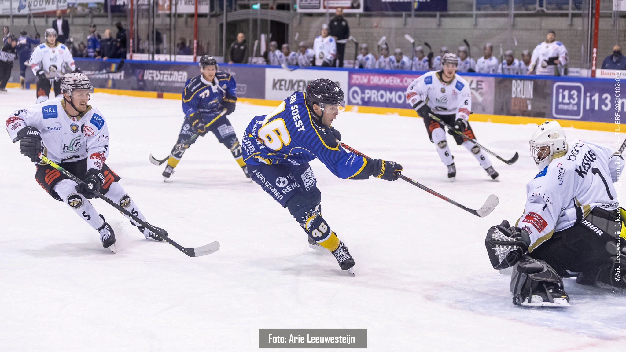 Tilburg Trappers vs. TecArt Black Dragons (3-4 OT)