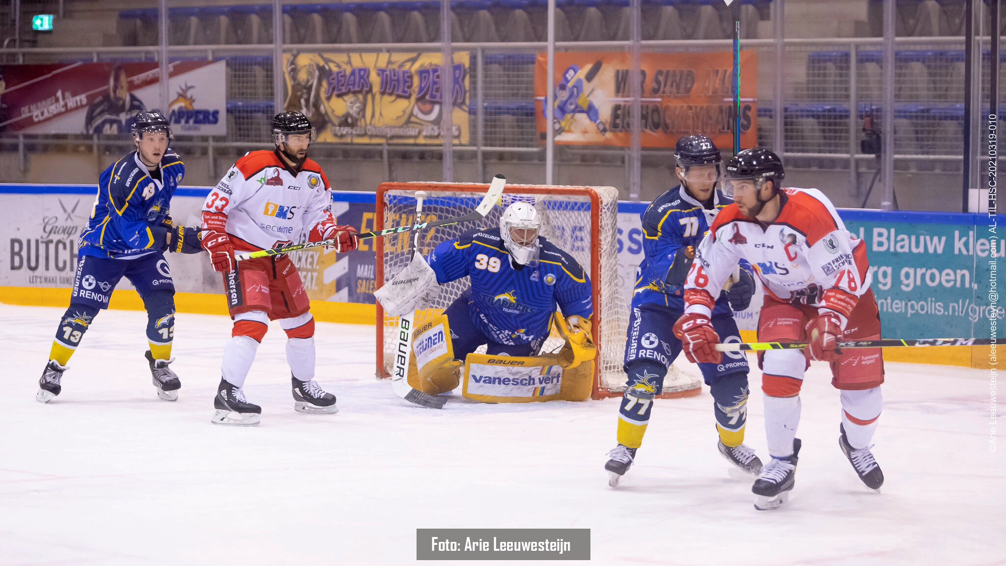 Tilburg Trappers vs. Hannover Scorpions (1-4)