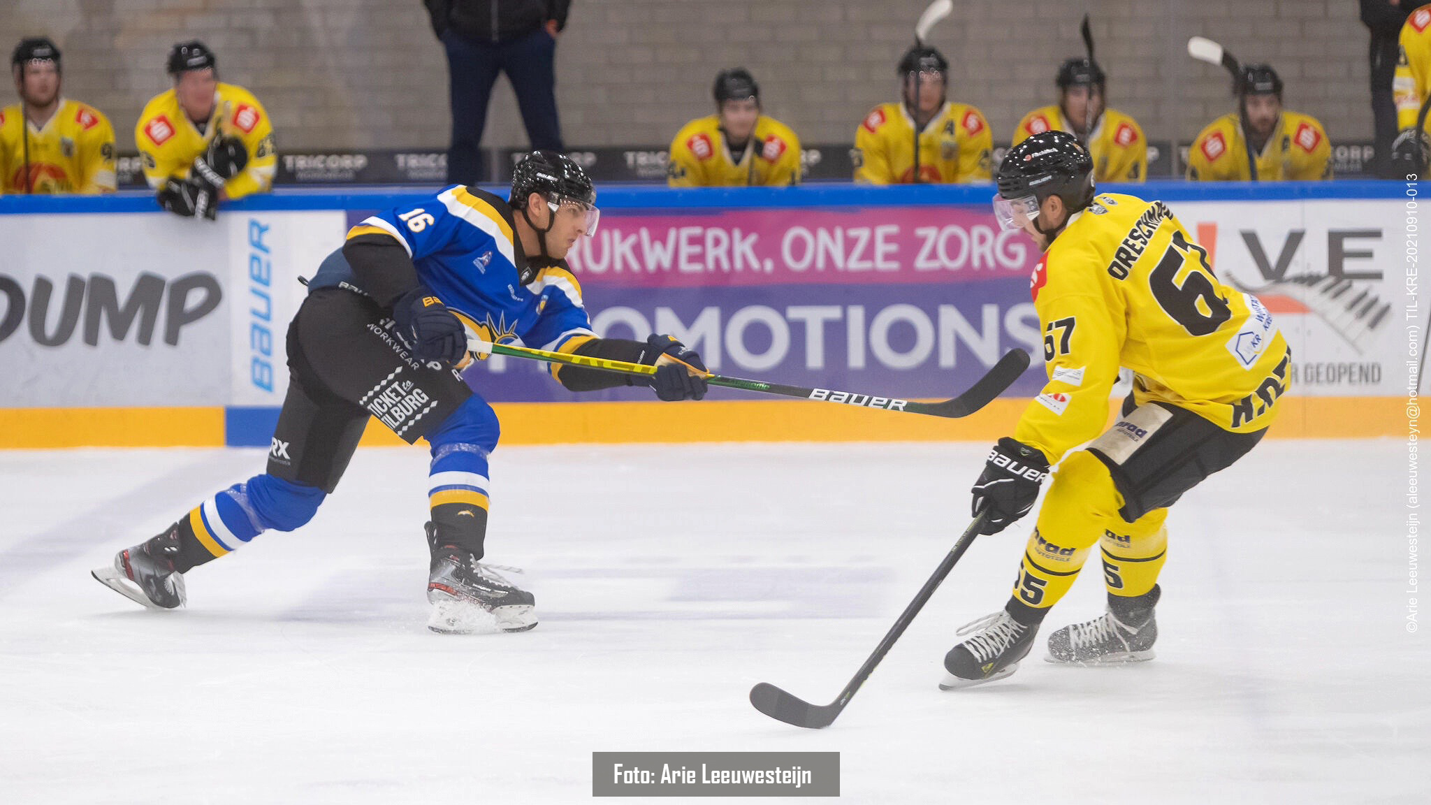 Oefenwedstrijd: Tilburg Trappers vs. Krefelder ev ‘1981 (6-1)