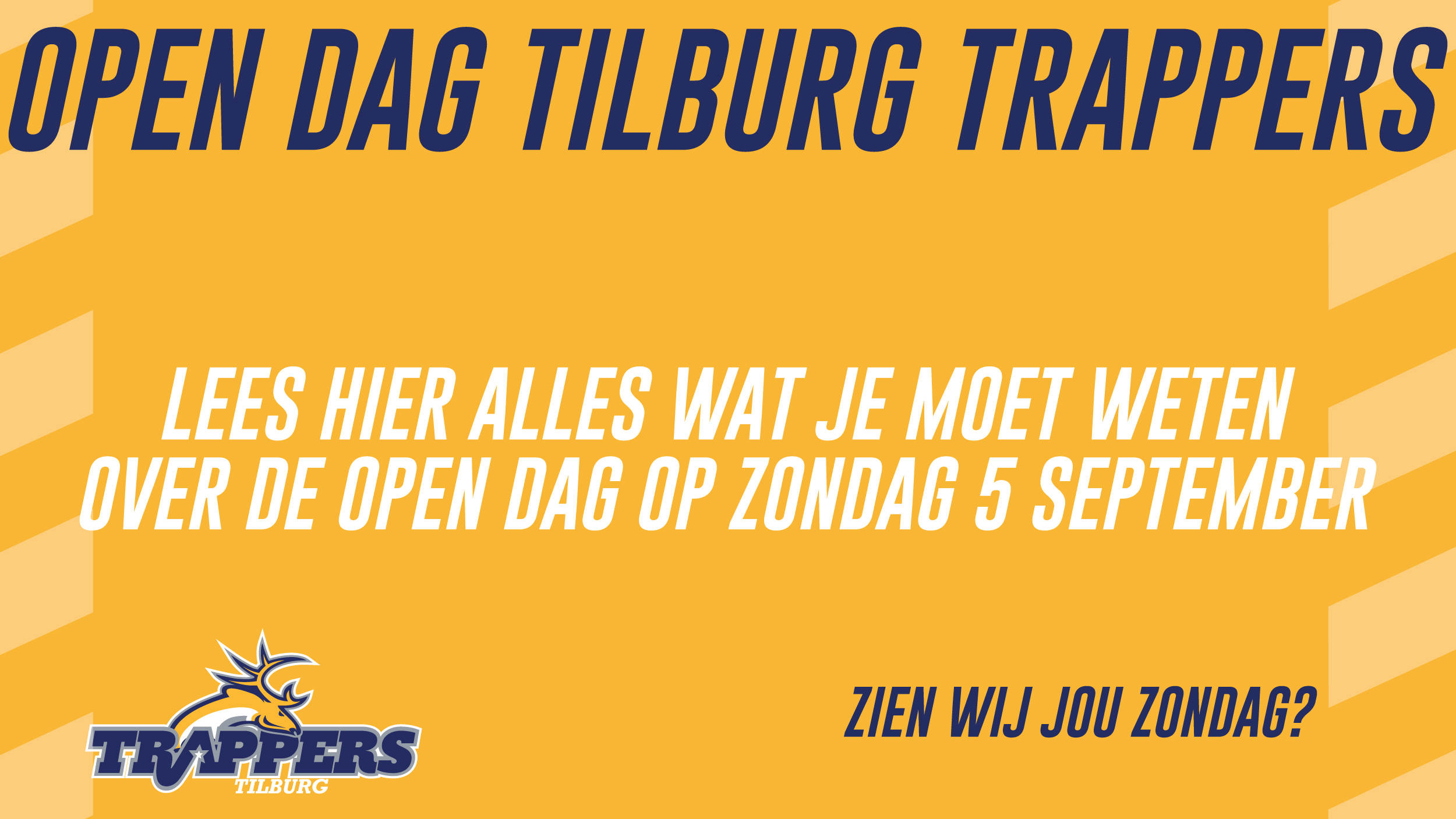 OPEN DAG TILBURG TRAPPERS