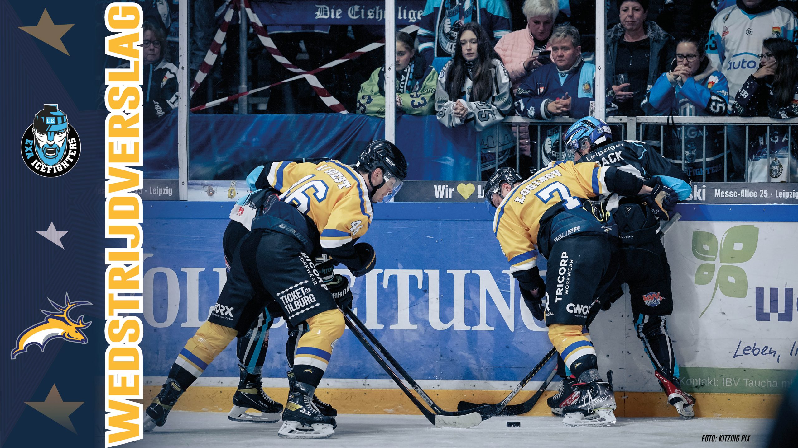 EXA Icefighters Leipzig vs. Tilburg Trappers (1-2 OT)