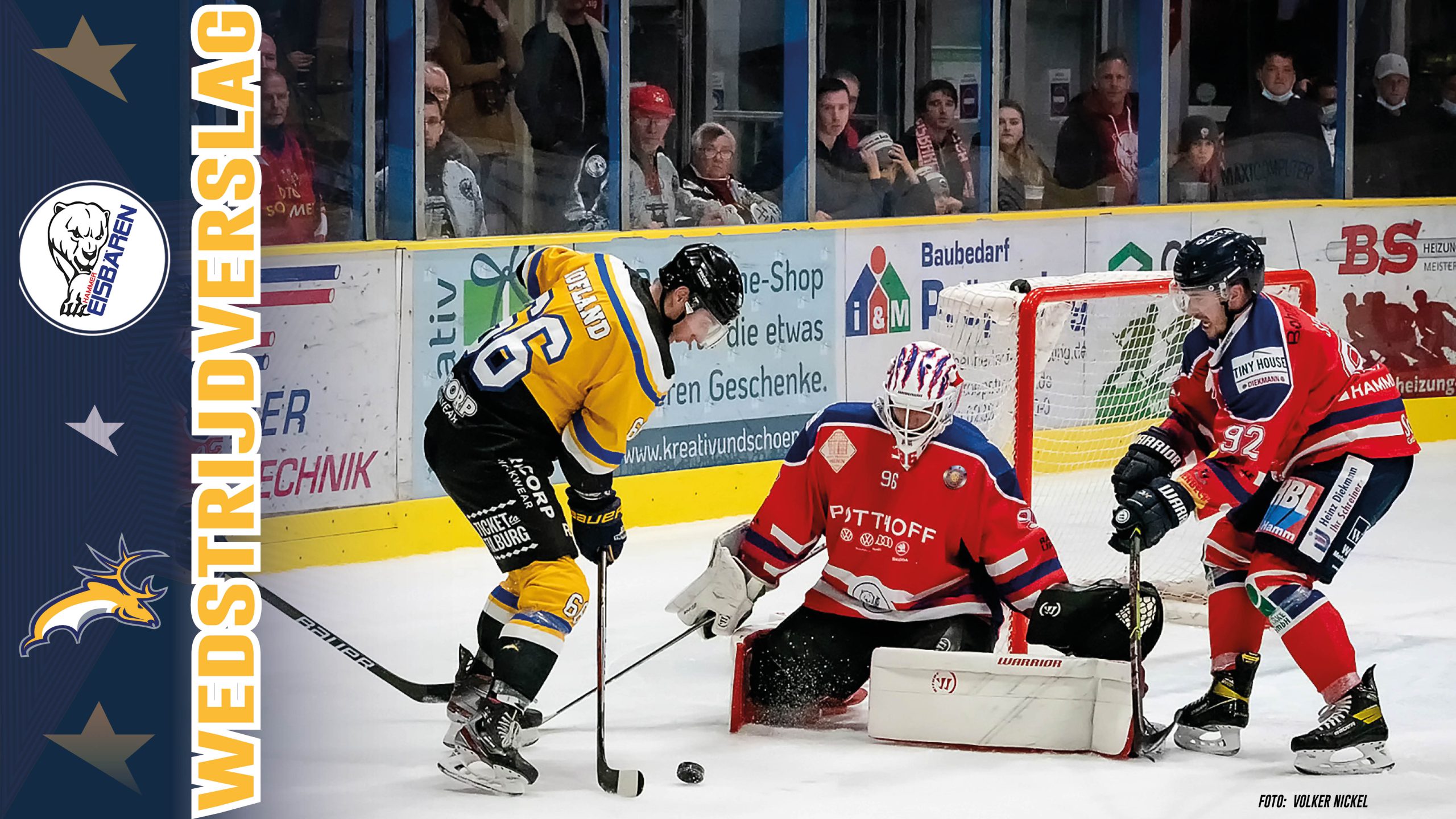 Hammer Eisbären vs. Tilburg Trappers (0-3)