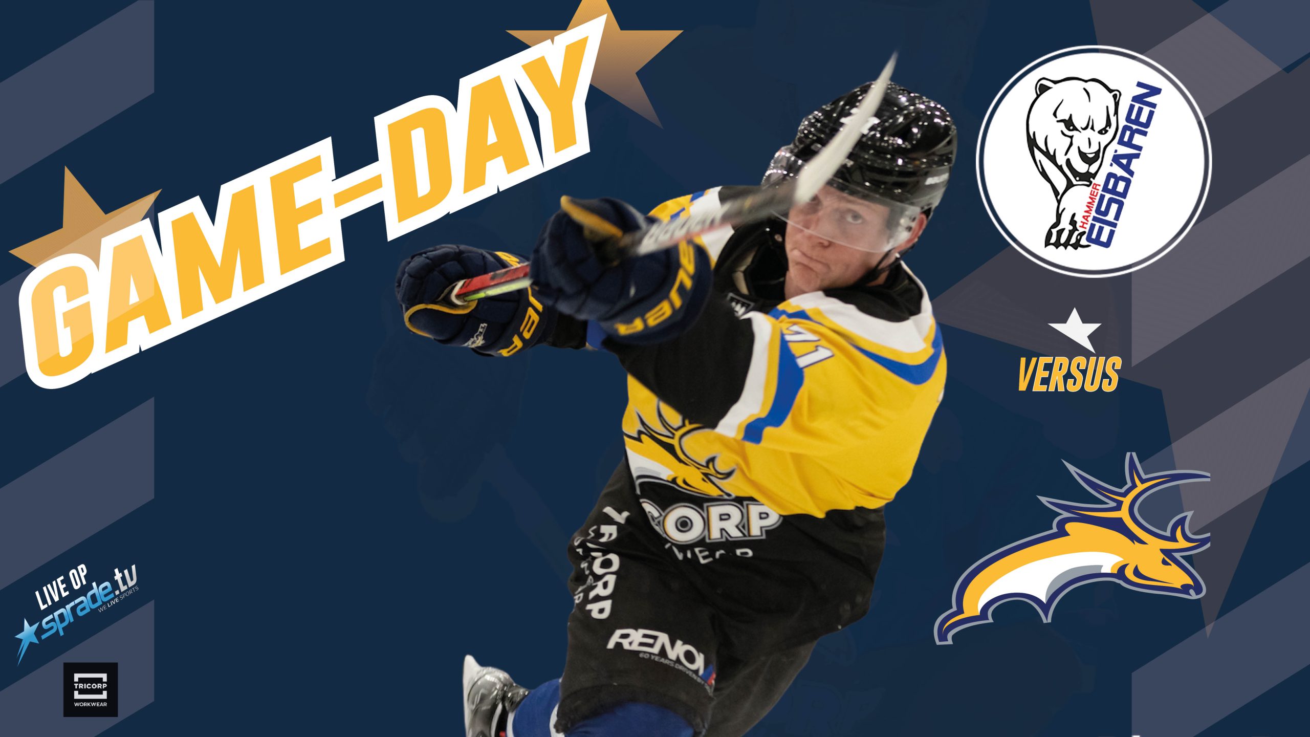 GAMEDAY: Hammer Eisbären vs. Tilburg Trappers