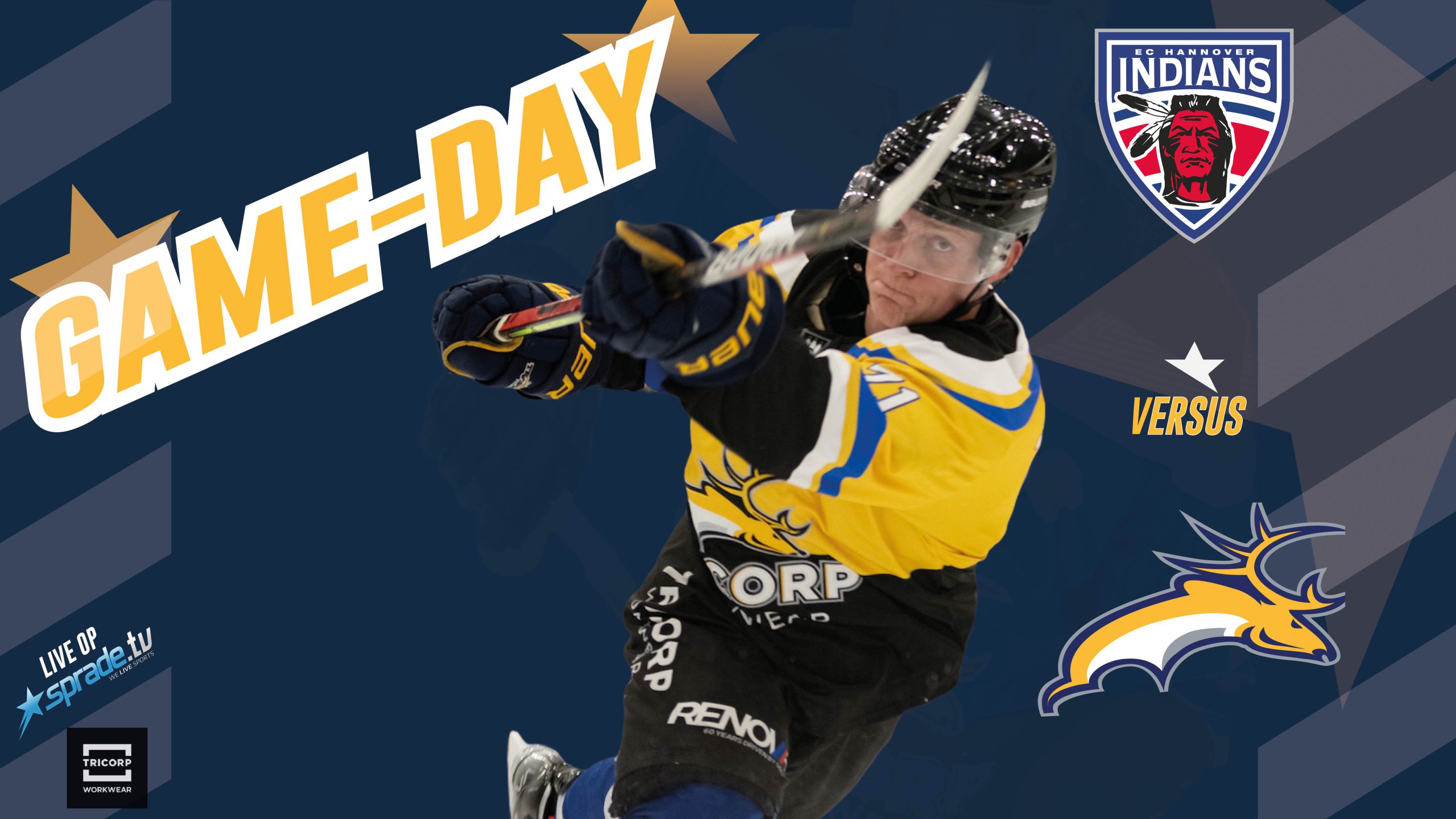 GAMEDAY: EC Hannover Indians vs. Tilburg Trappers