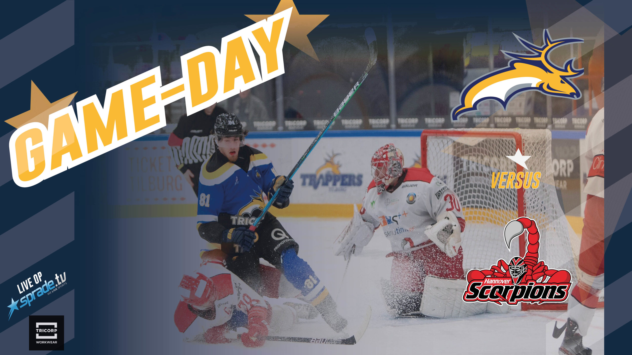 GAMEDAY: Tilburg Trappers vs. Hannover Scorpions