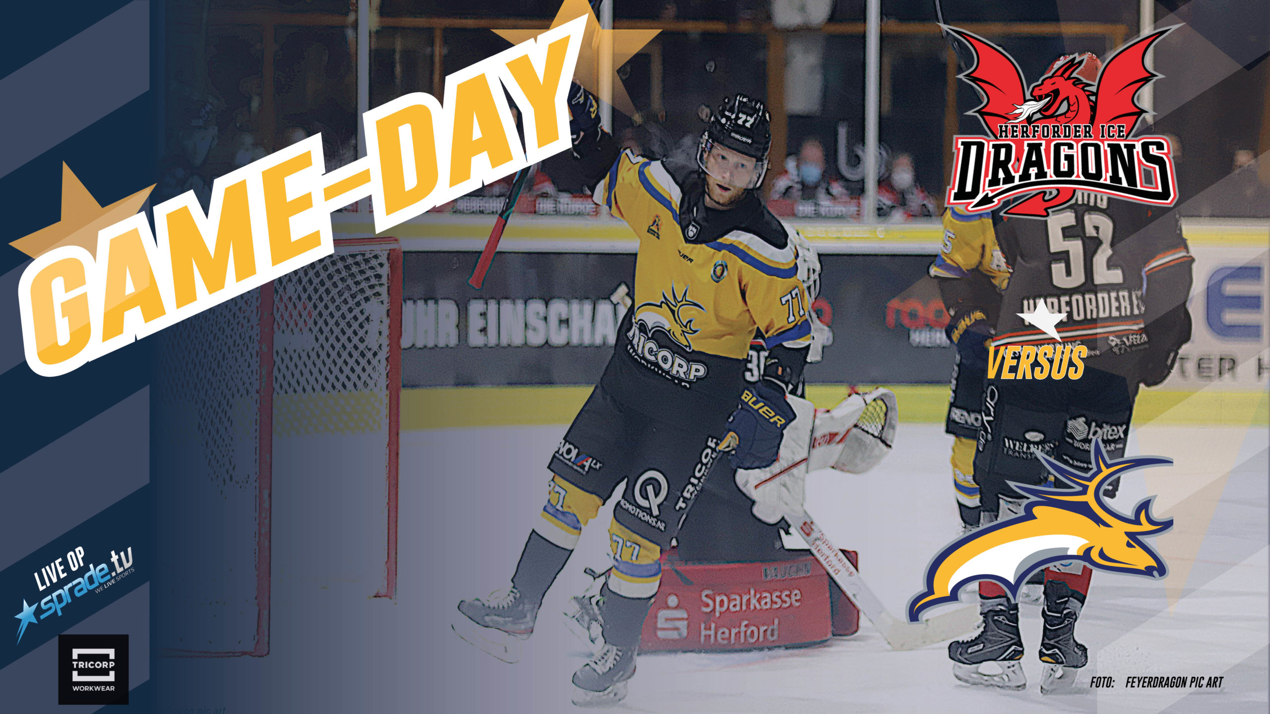 GAMEDAY: Herforder EV vs. Tilburg Trappers