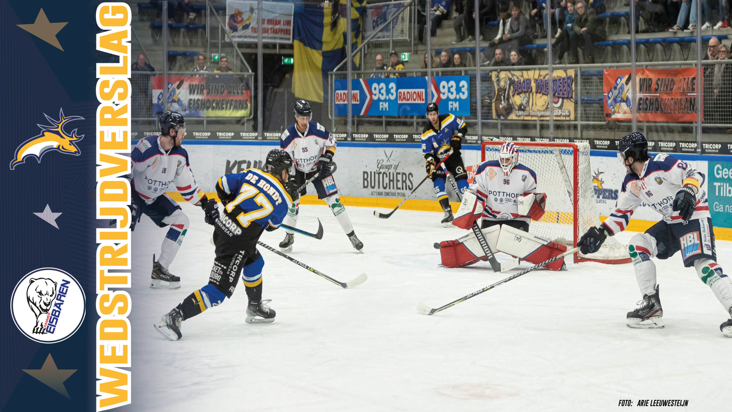 Tilburg Trappers vs. Hammer Eisbären (5-2)