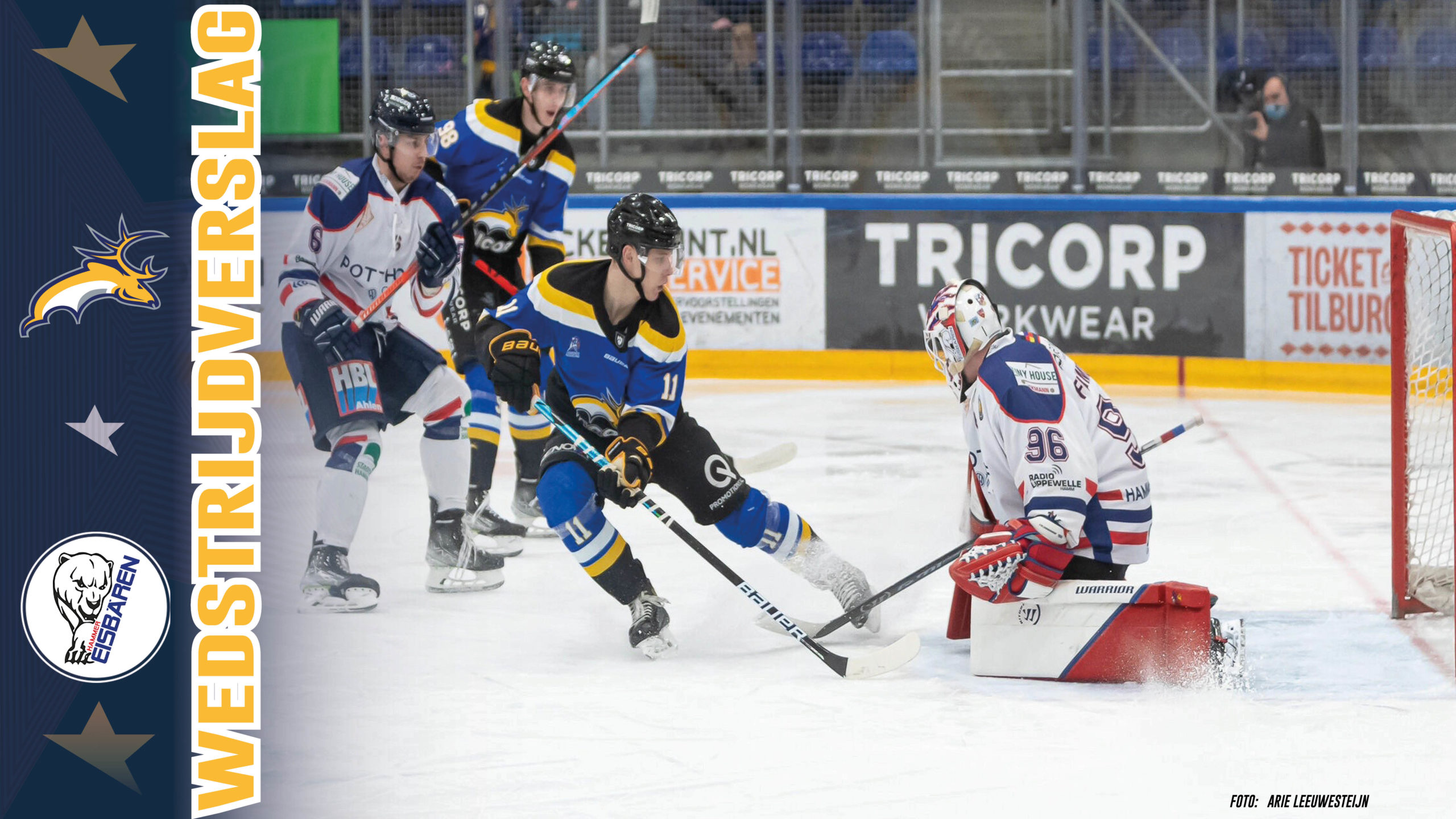 Tilburg Trappers vs. Hammer Eisbären (4-3 OT)