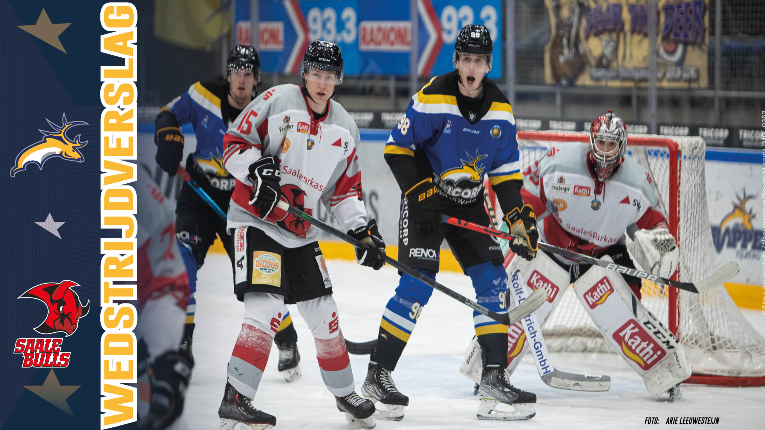 Tilburg Trappers vs. Saale Bulls Halle (1-4)