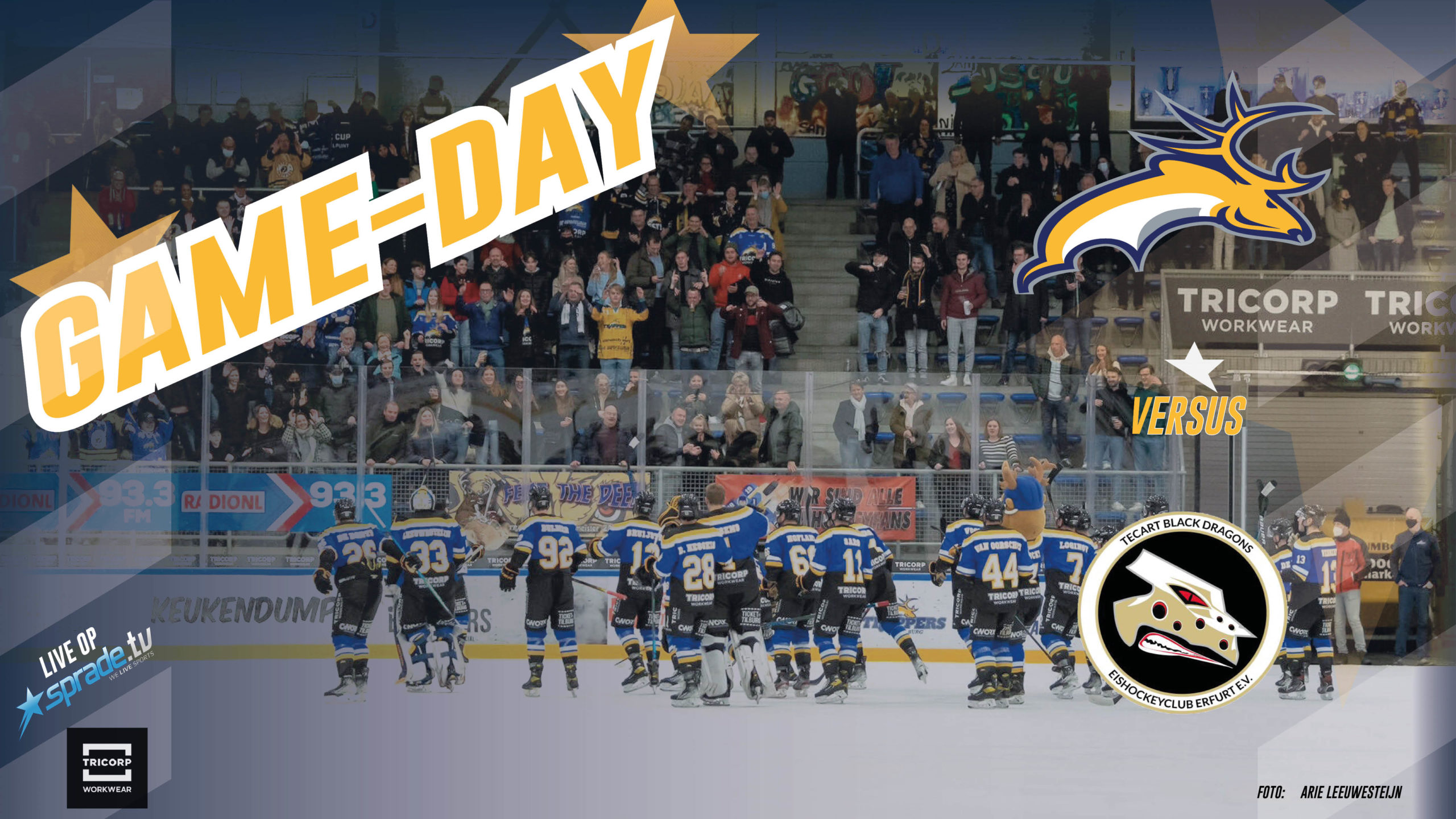 GAMEDAY: Tilburg Trappers vs. TecArt Black Dragons