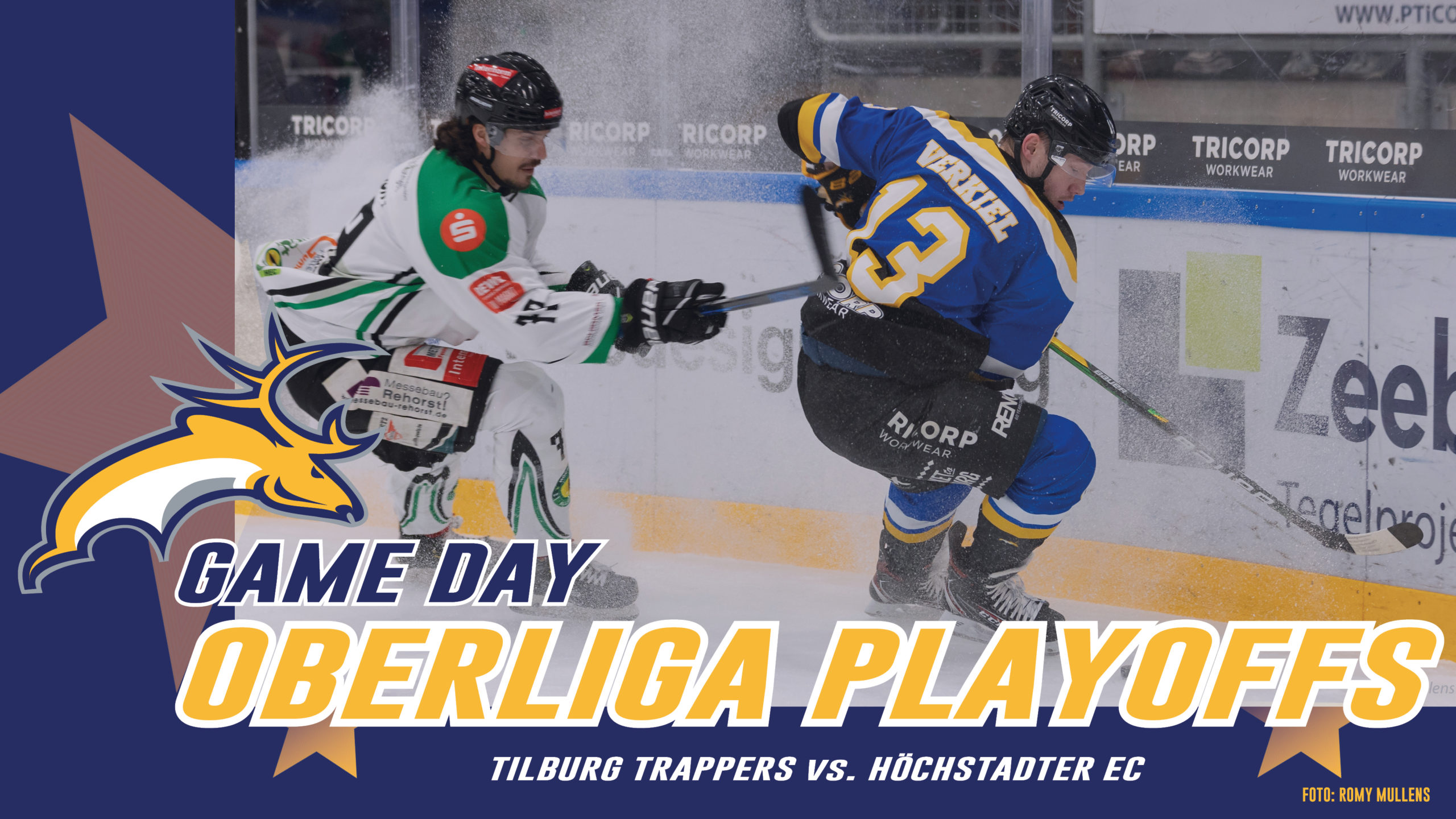 GAMEDAY: Tilburg Trappers vs. Höchstadt EC (Game 3)