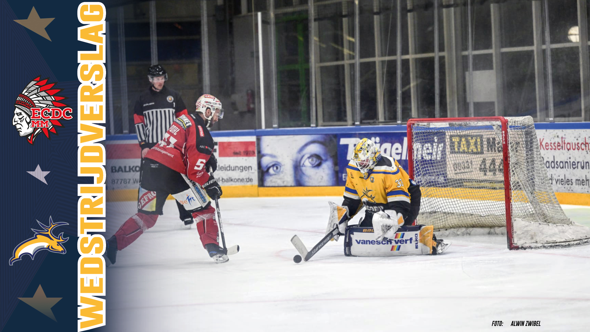 EDCD Memmingen Indians vs. Tilburg Trappers (4-3 OT)