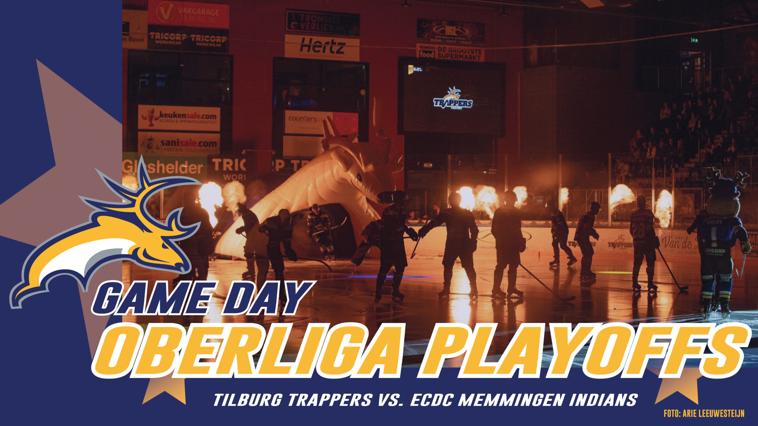 GAMEDAY: Tilburg Trappers vs. ECDC Memmingen Indians (Game 2)