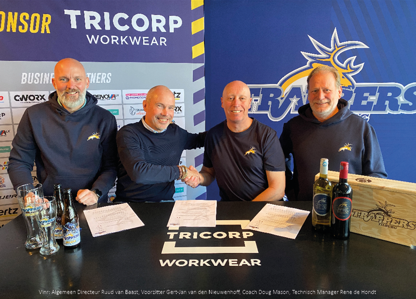 TILBURG TRAPPERS STRIKT DOUG MASON ALS NIEUWE COACH